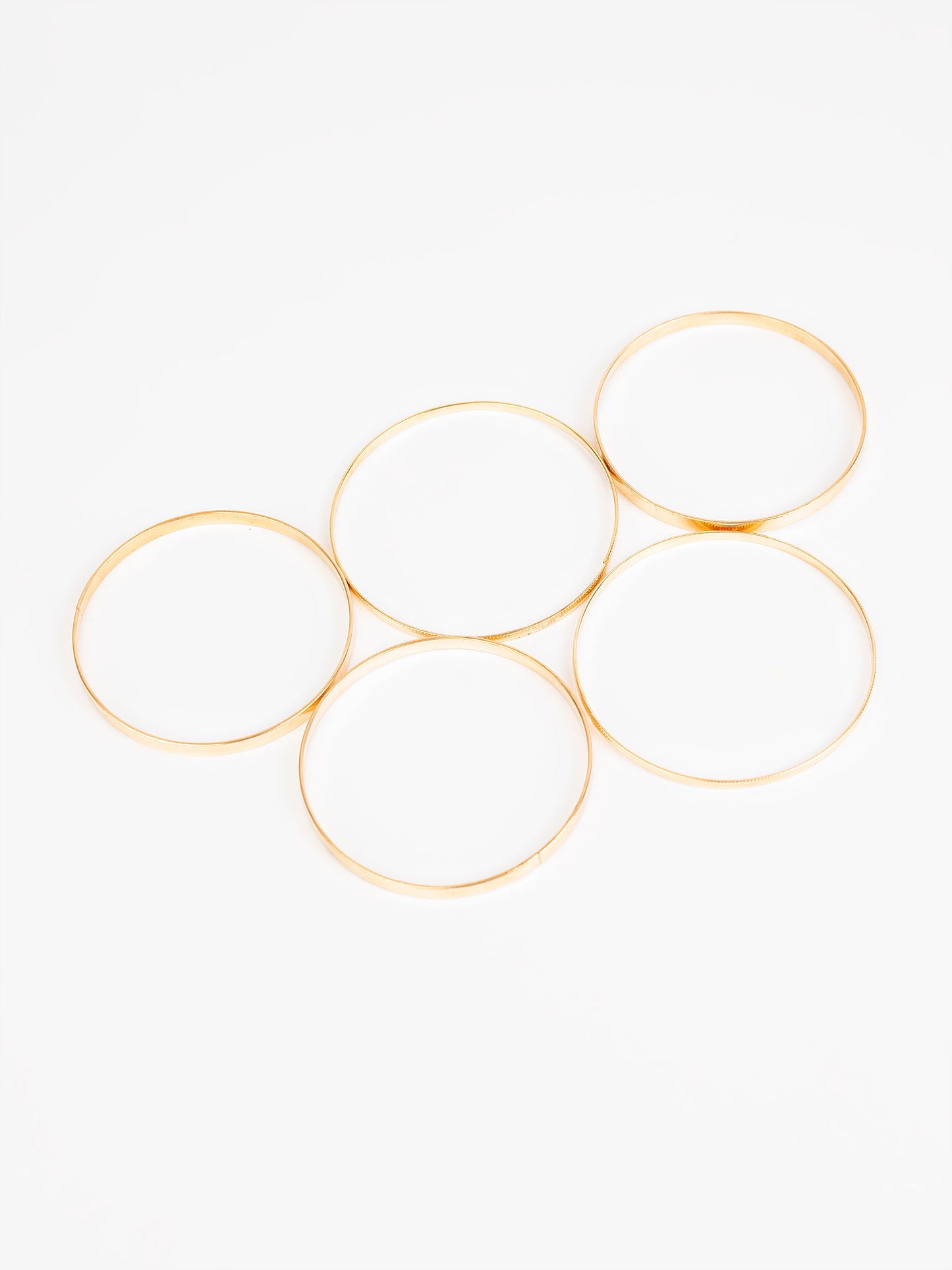 Antique Gold Bangle Set