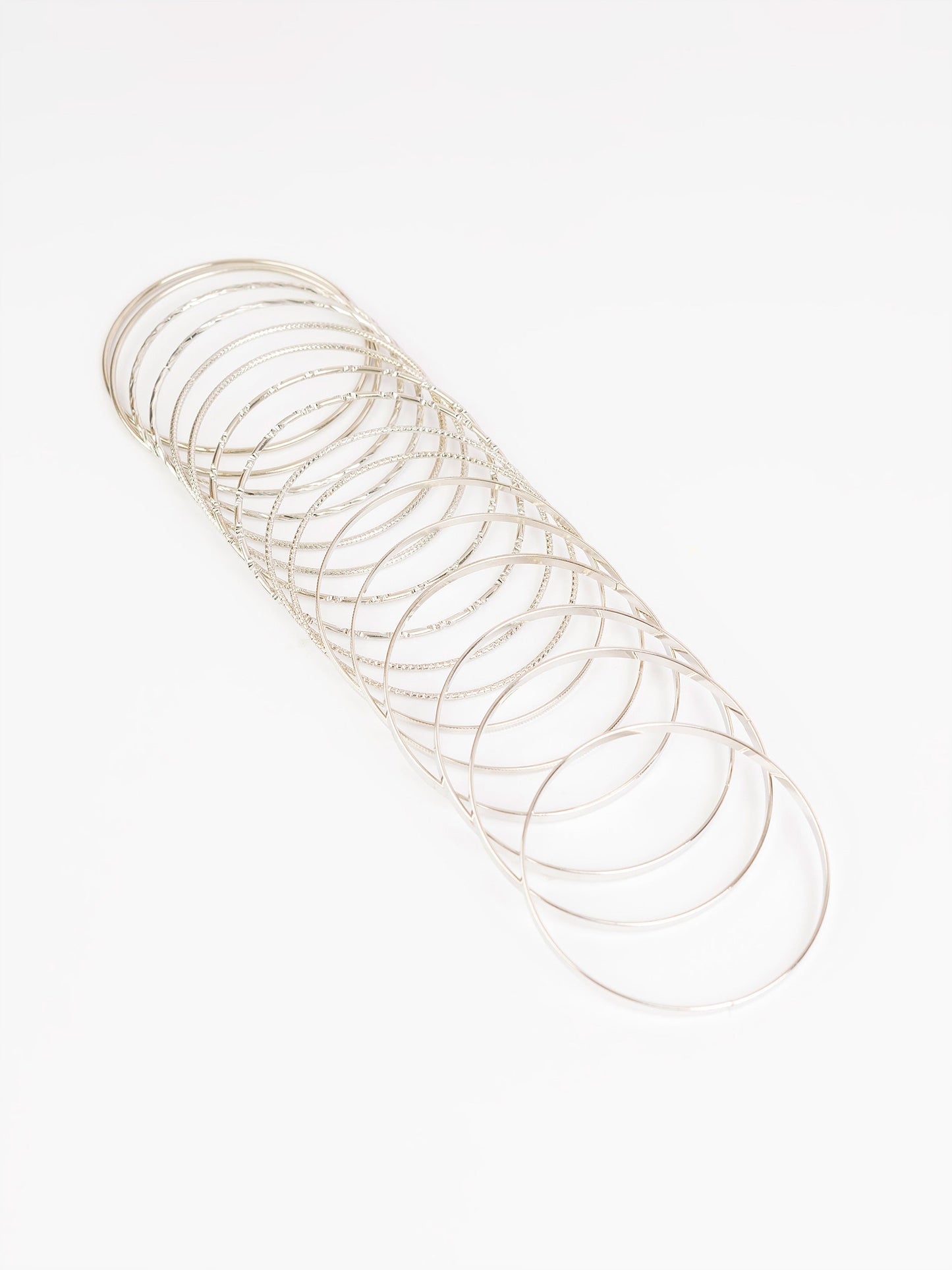 Antique Silver Bangle Set