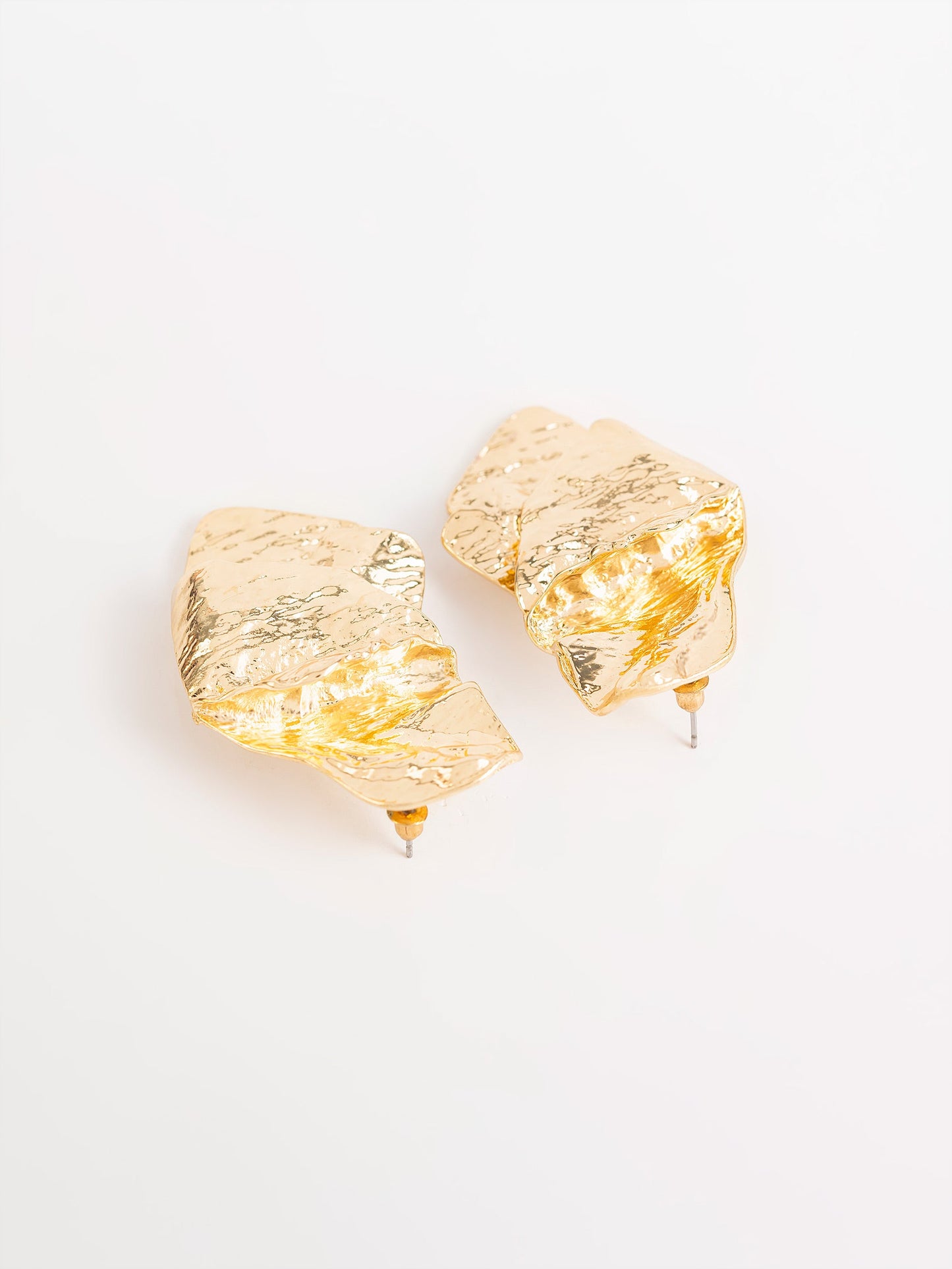 Crumpled Earrings