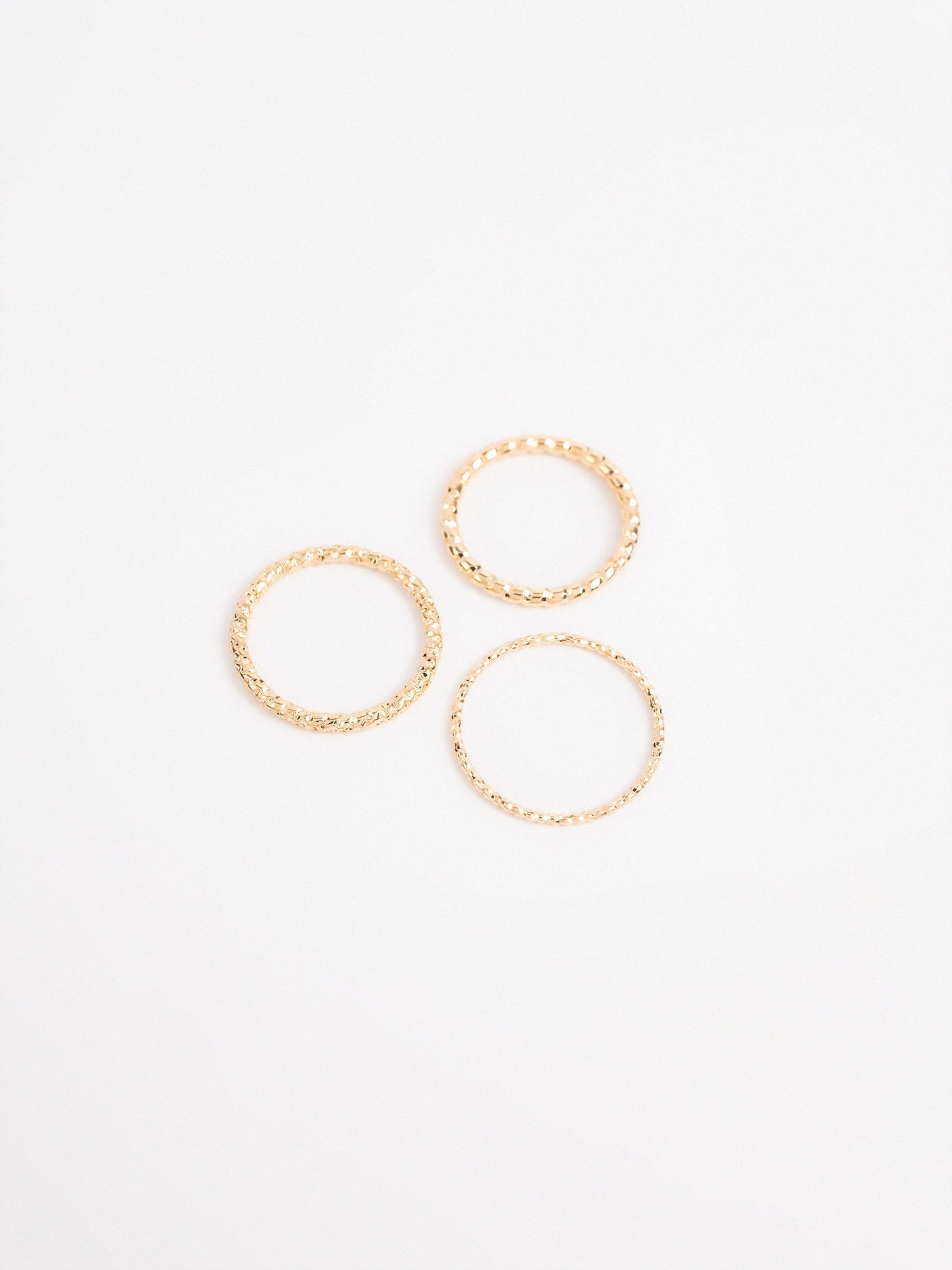 Chain Ring Band Set