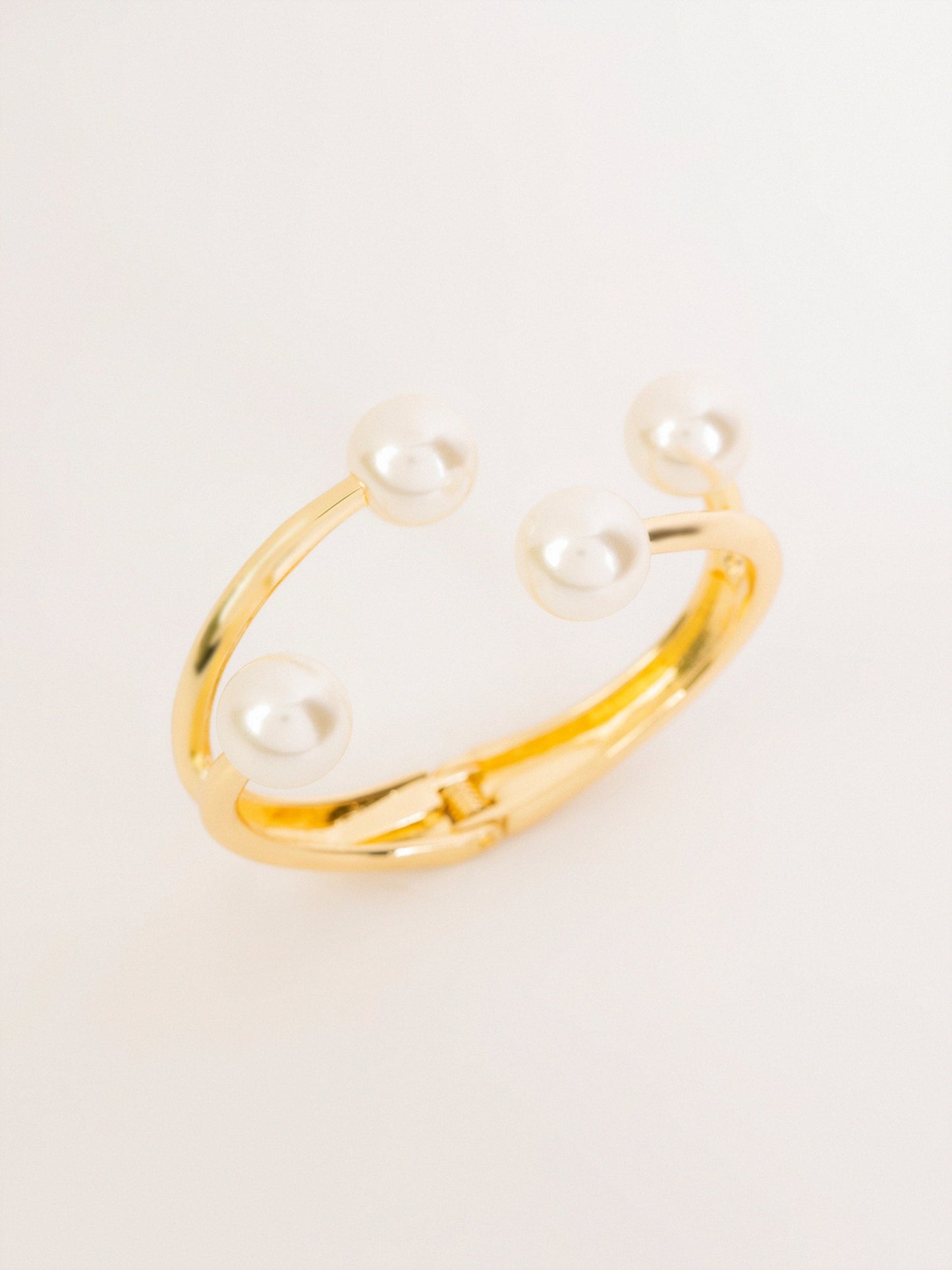 Pearl Open Bracelet