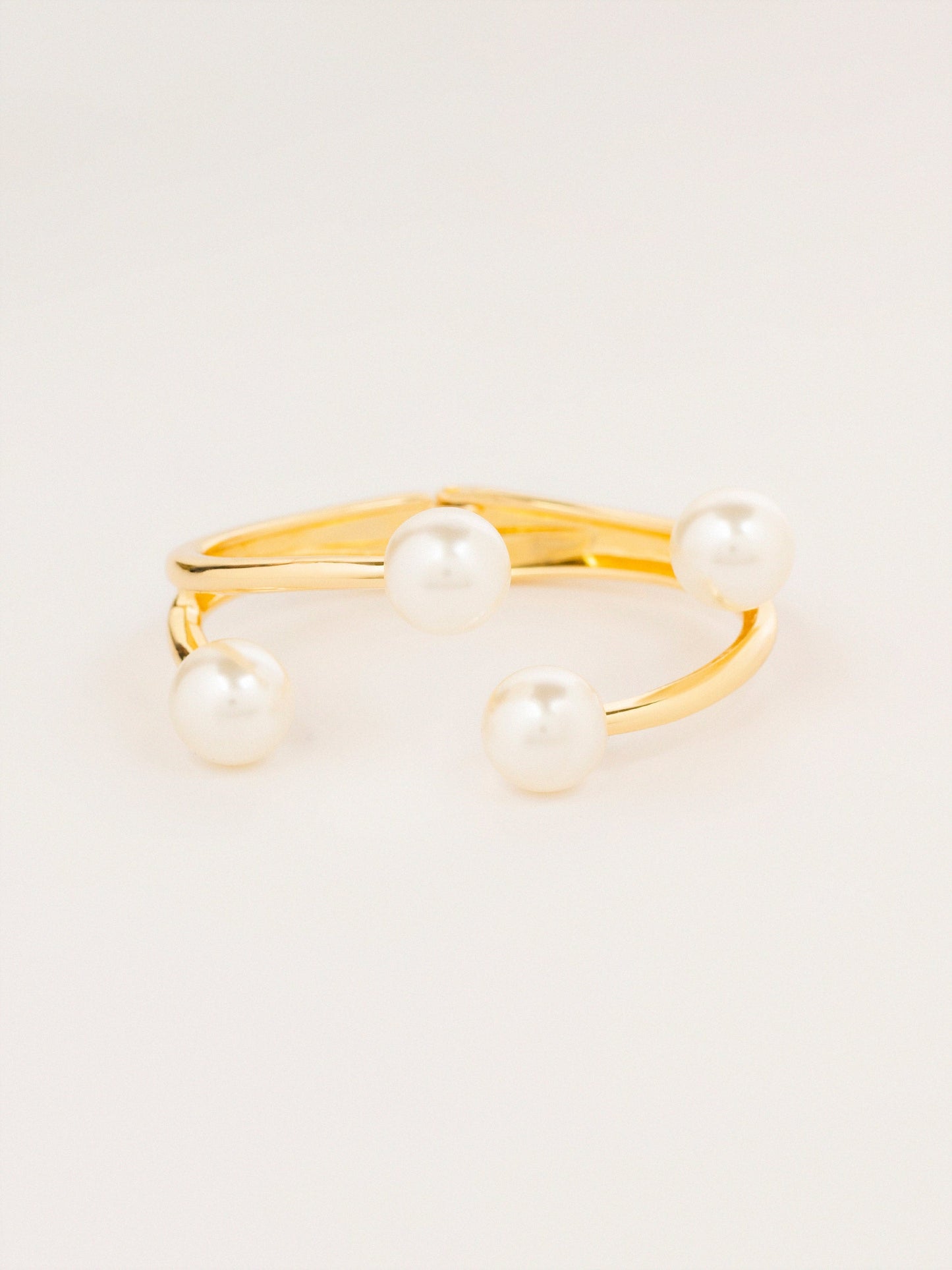 Pearl Open Bracelet