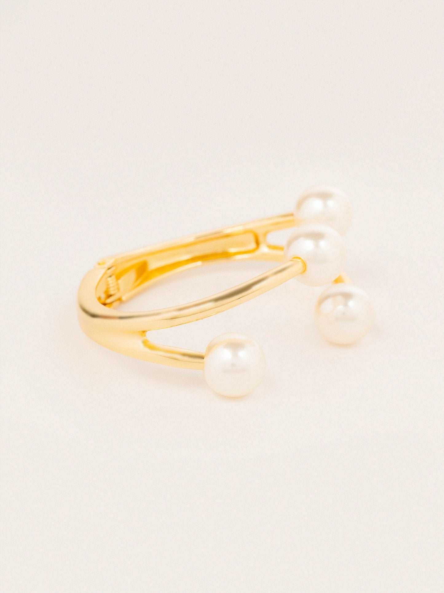 Pearl Open Bracelet