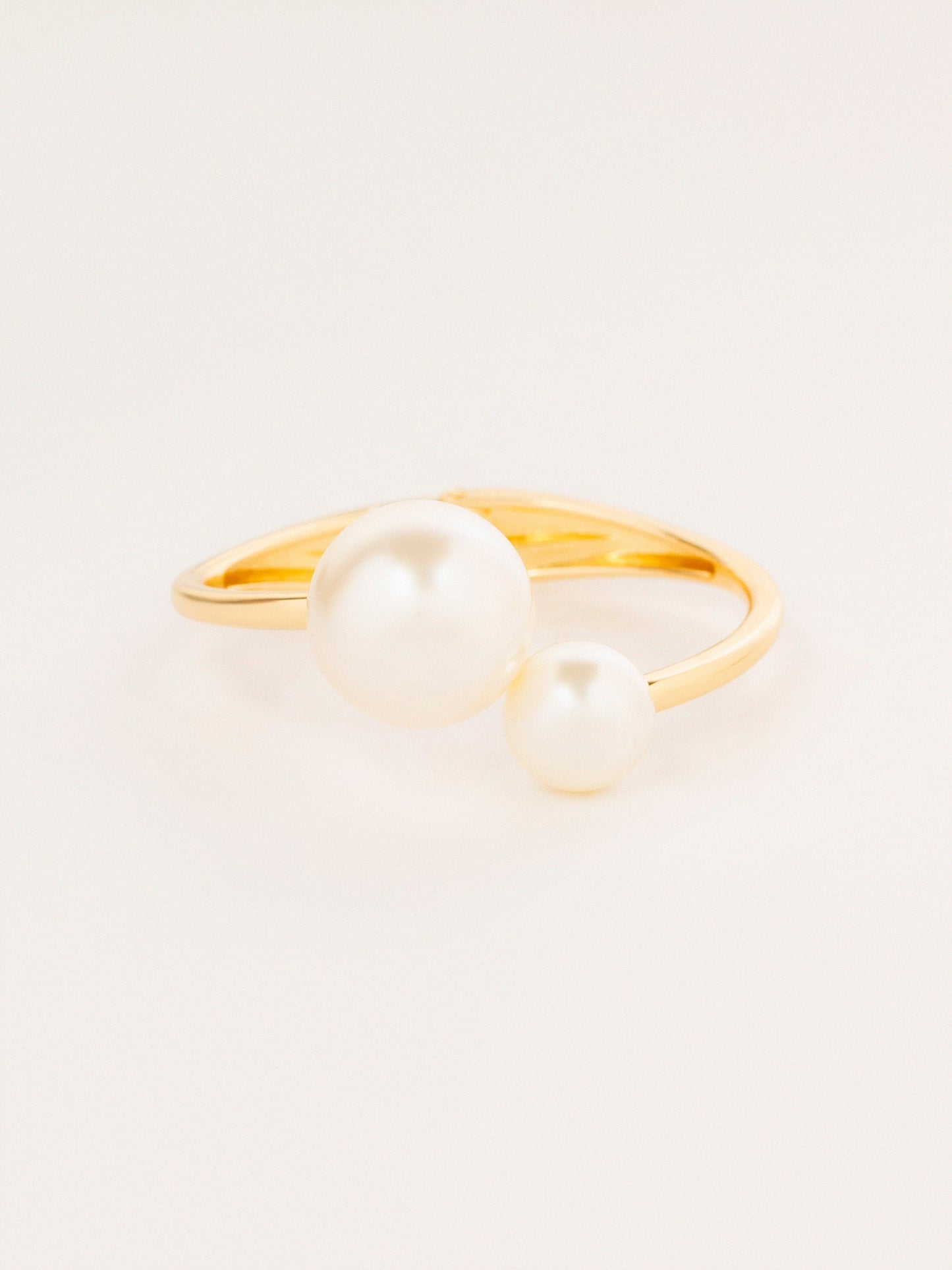 Pearl Open Bracelet