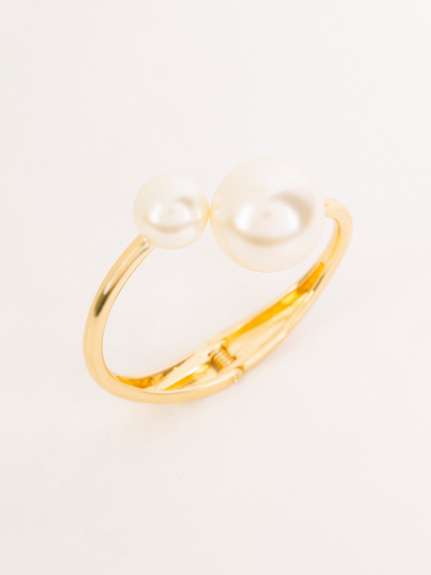 Pearl Open Bracelet