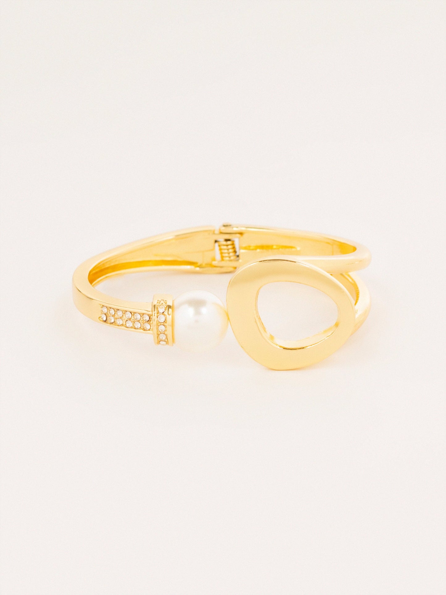 Crystal-Pearl Bracelet