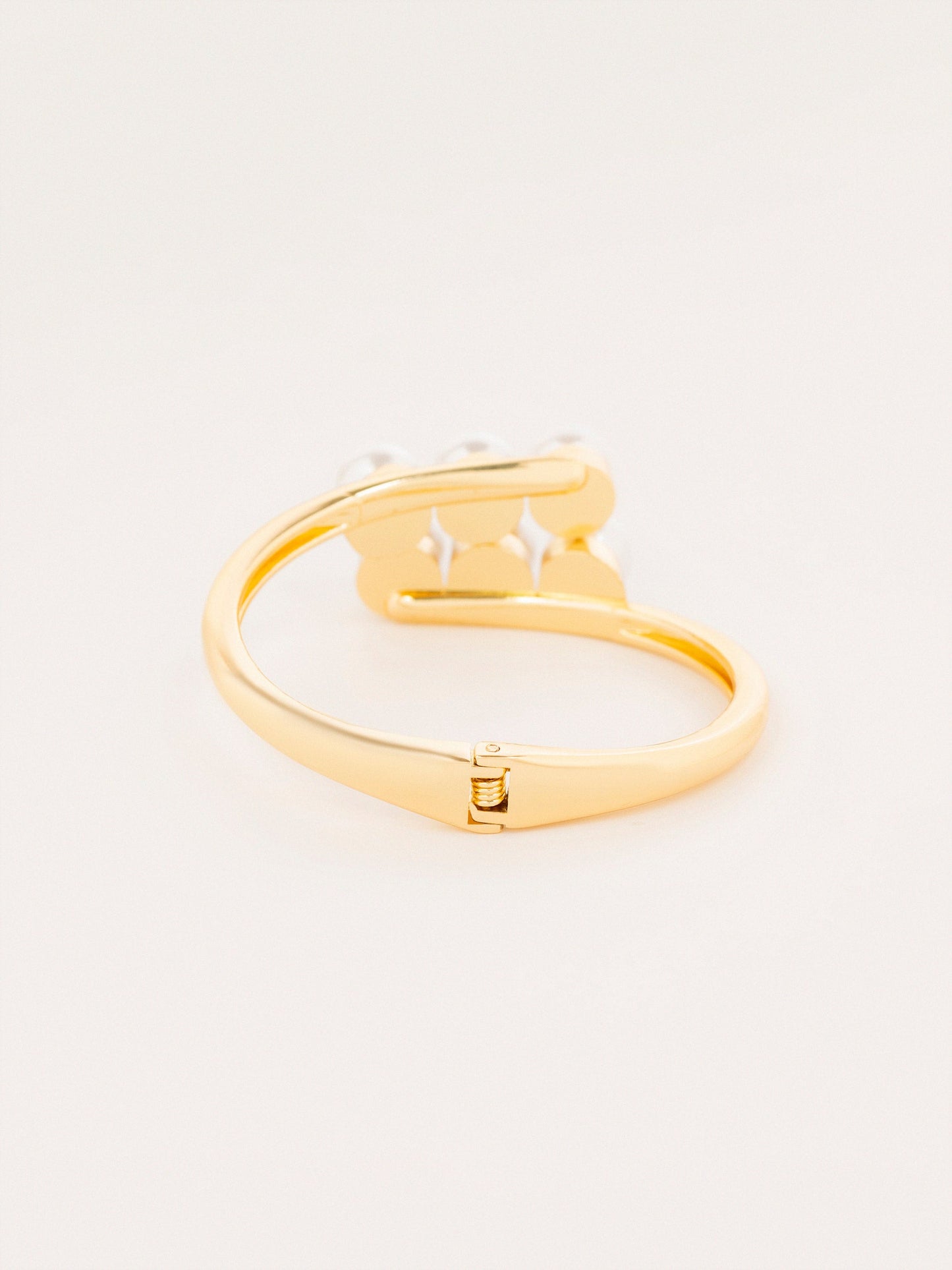 Pearl Hinged Bracelet