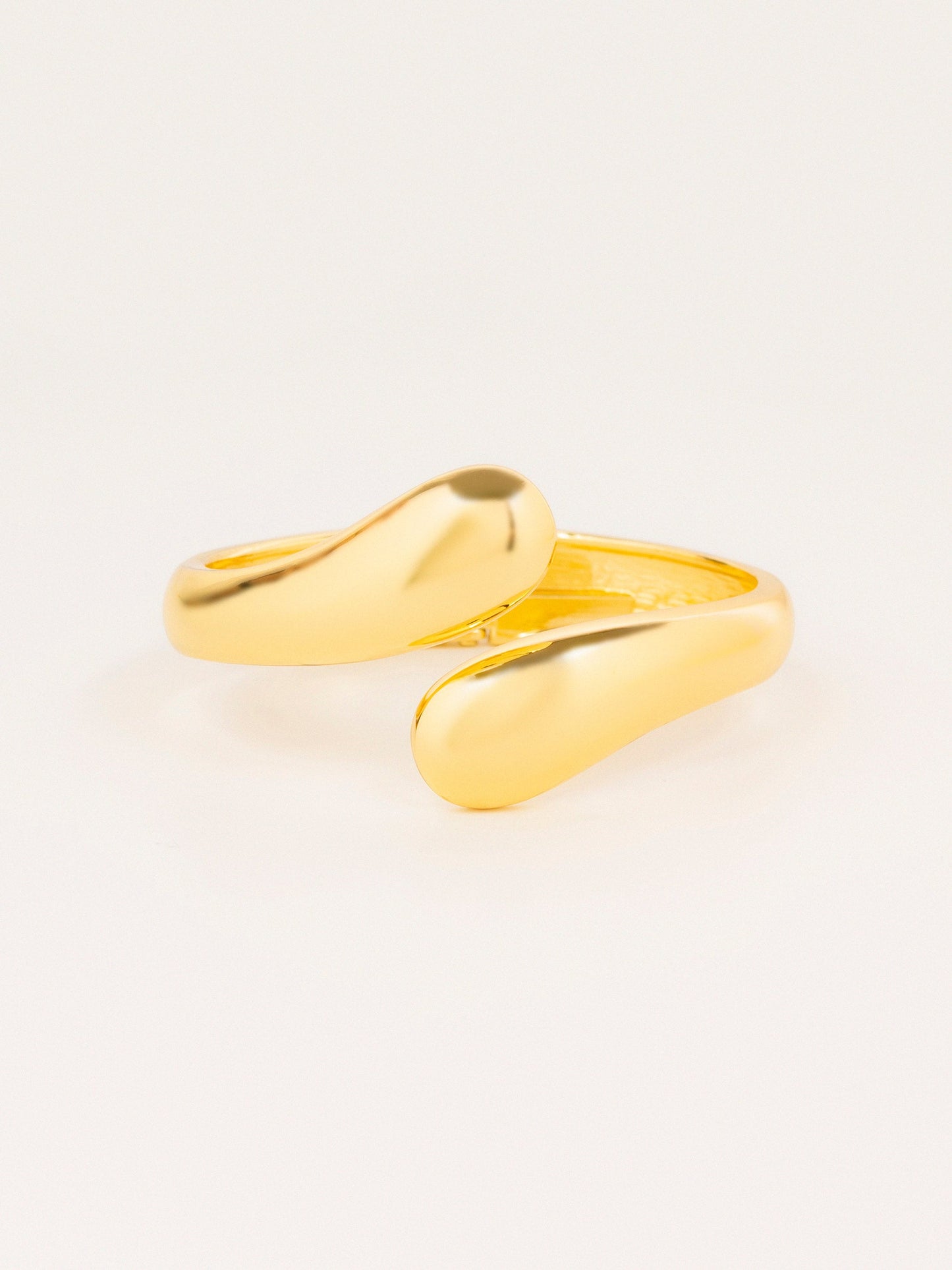 Fluid Drop Cuff Bracelet