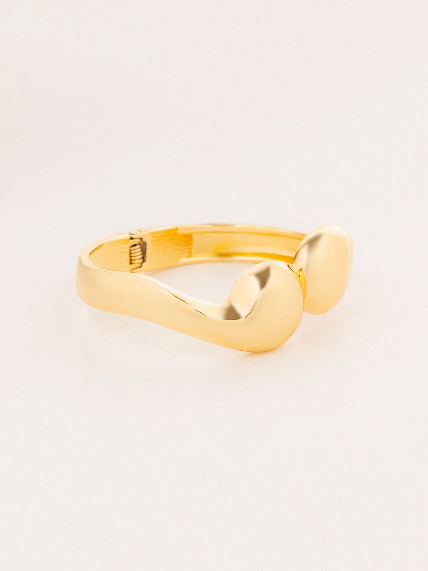 Sculptural Clasp Bracelet