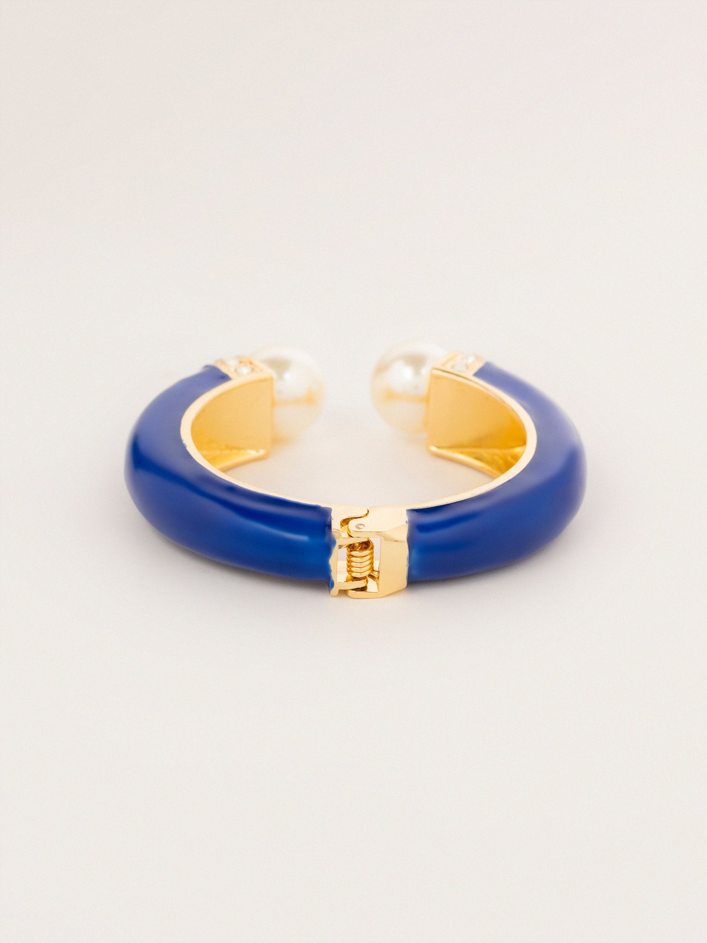 Enamel Pearl Bracelet