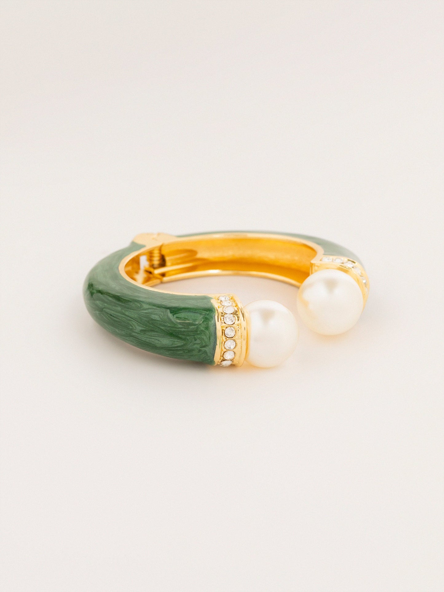 Enamel Pearl Bracelet