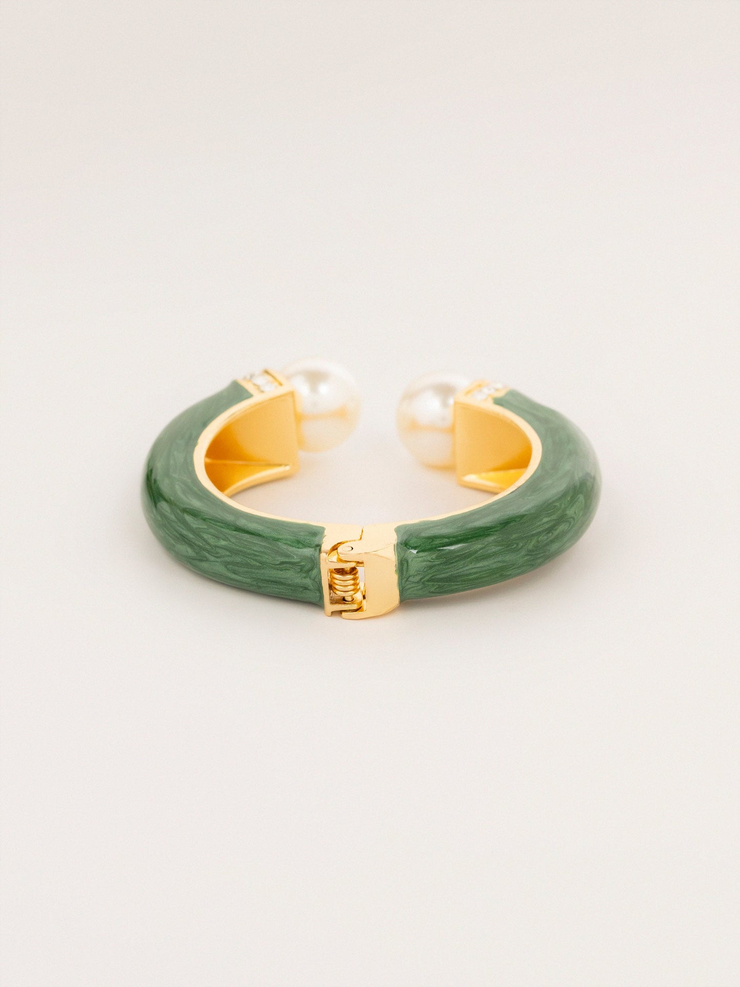 Enamel Pearl Bracelet