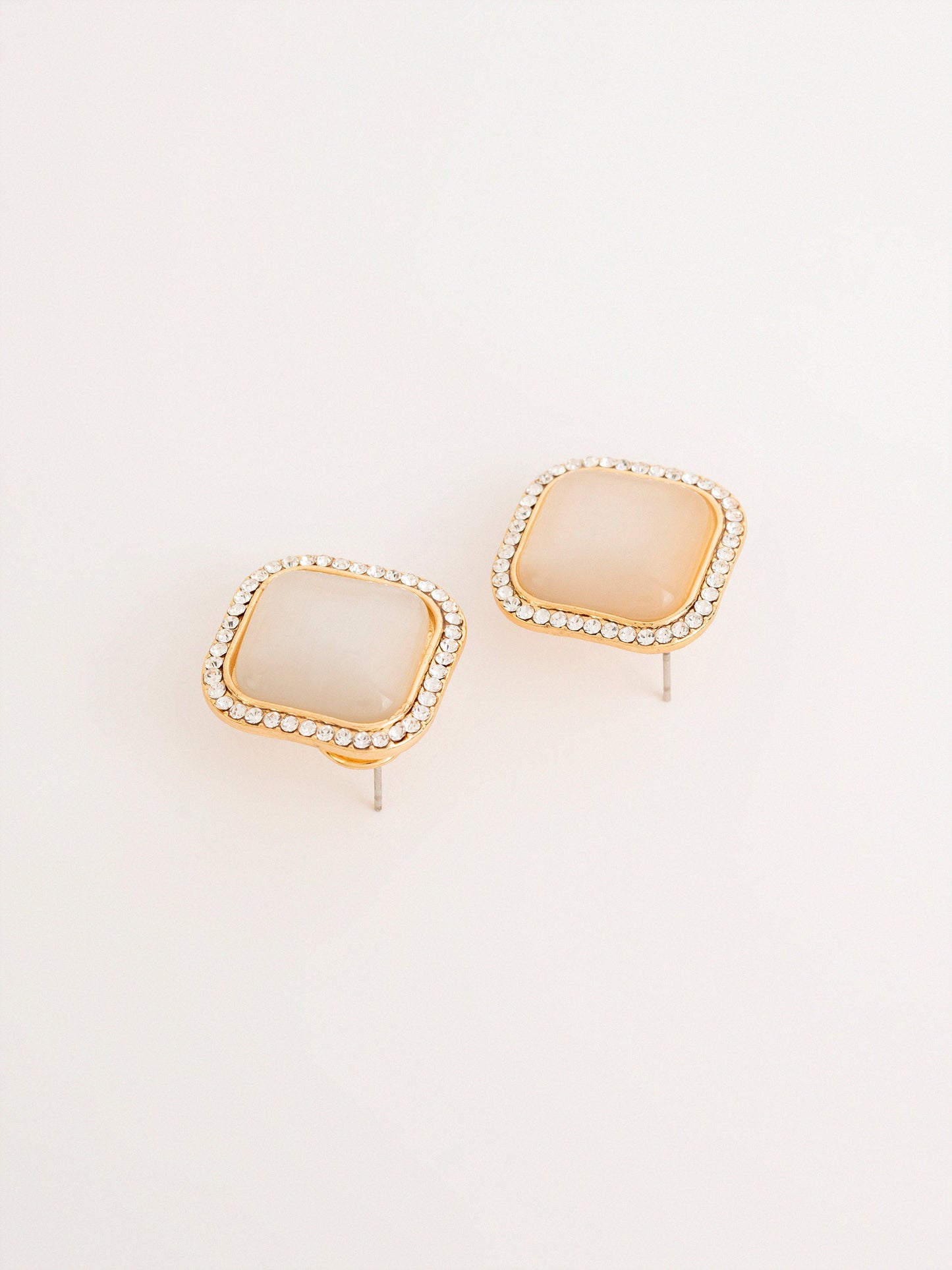 Square Stud Earrings