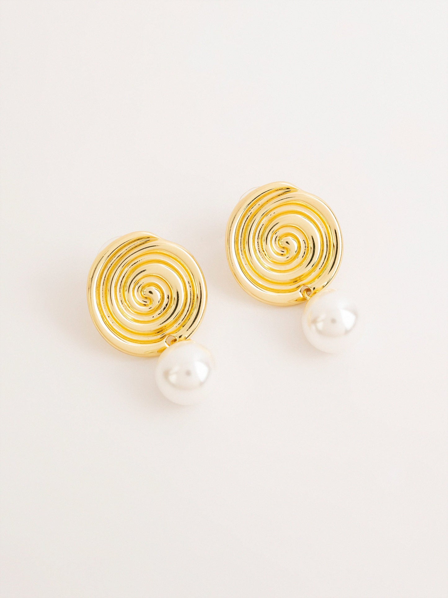 Spiral Drop Earrings