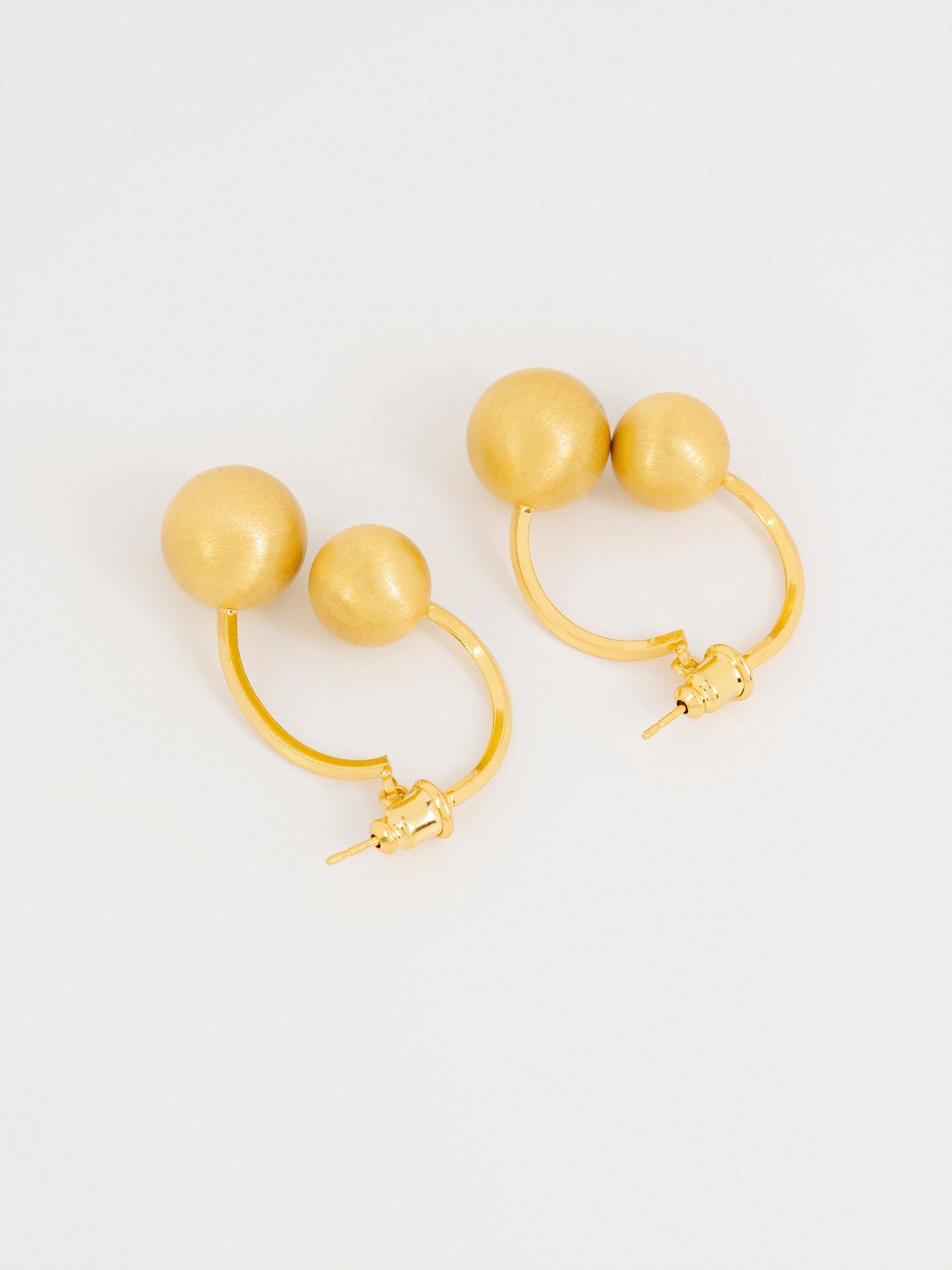 Dual Beads Earrings