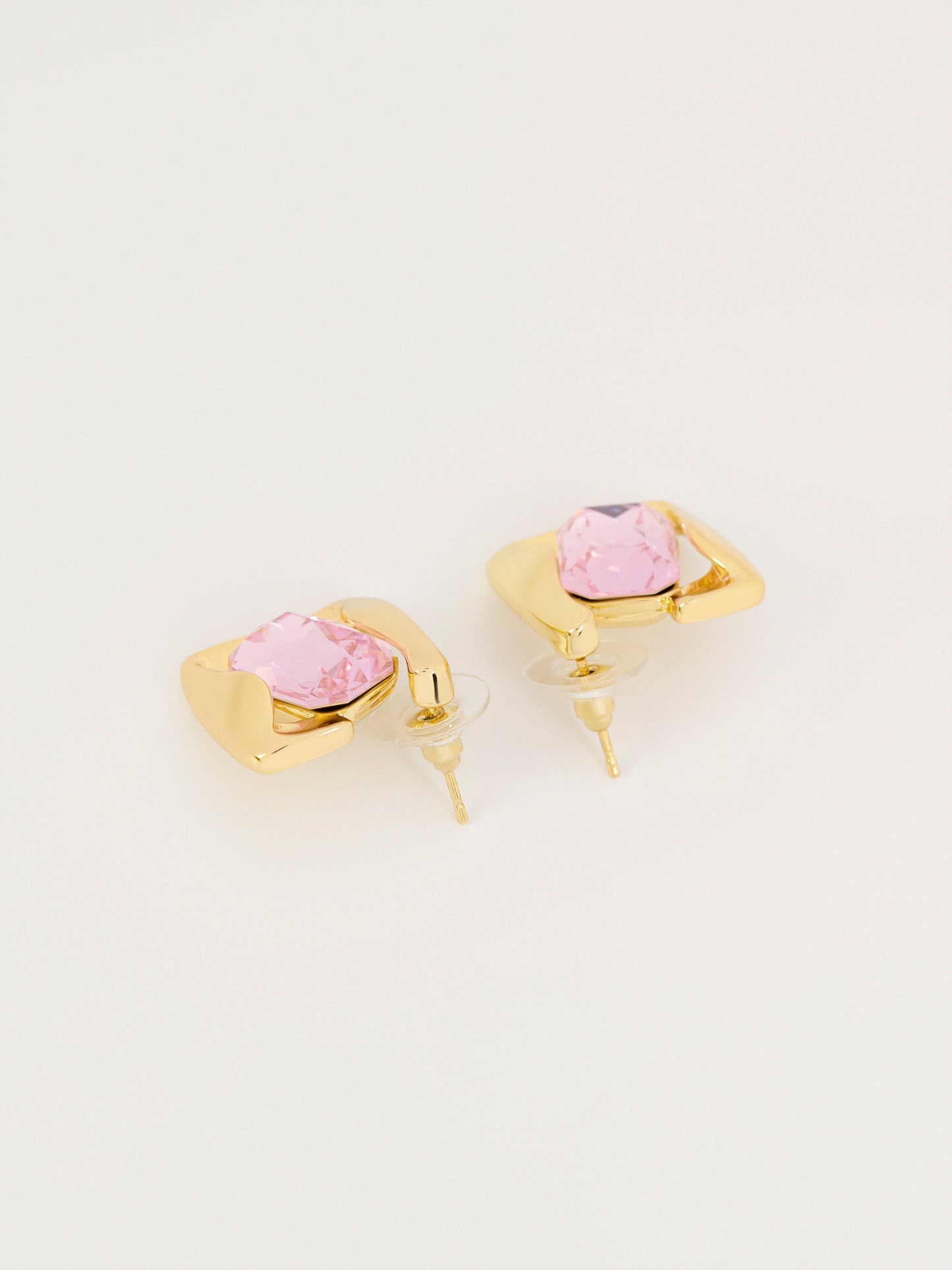 Stone Stud Earrings
