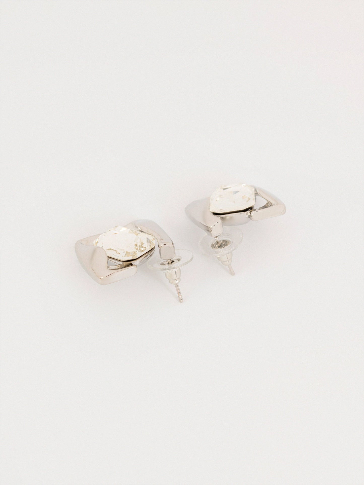 Stone Stud Earrings
