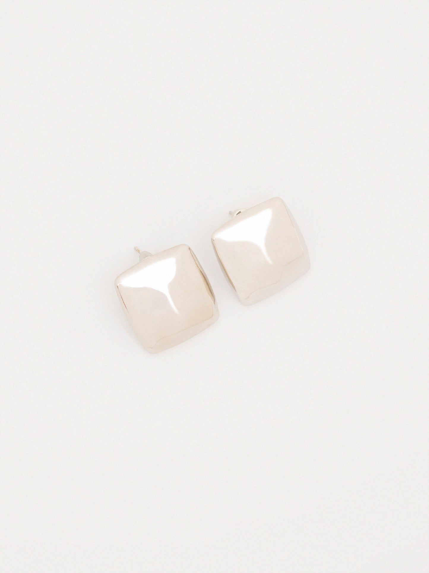 Hammered Stud Earrings