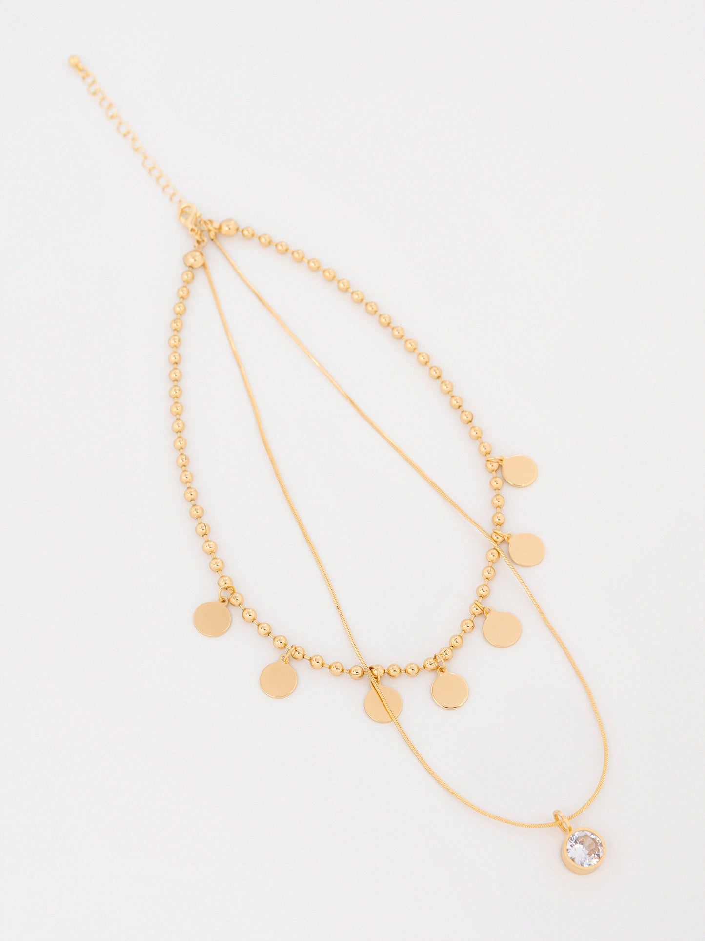 Layered Coin Necklace