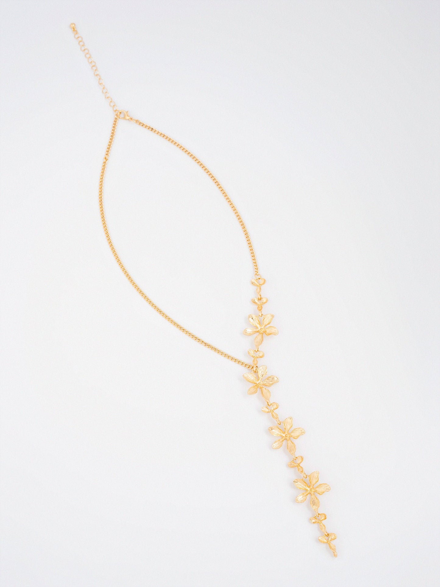 Floral Drop Necklace