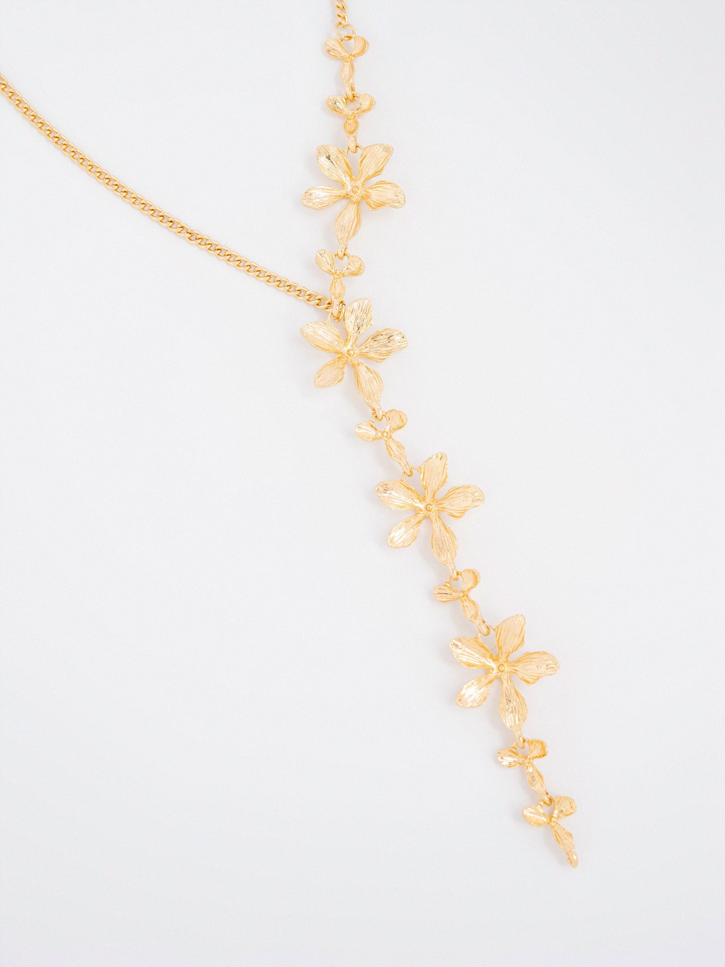 Floral Drop Necklace