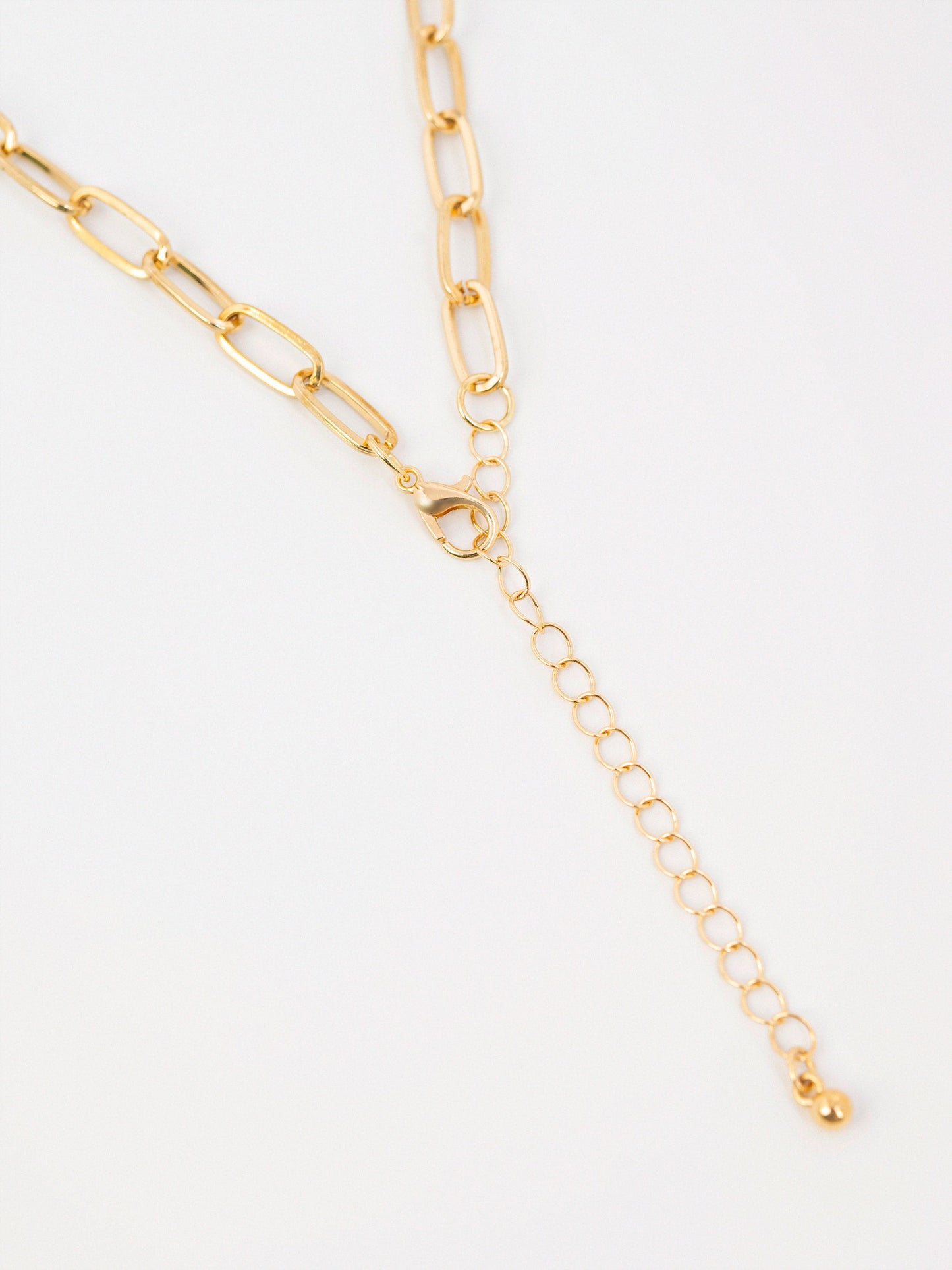 Geometric Circle Necklace