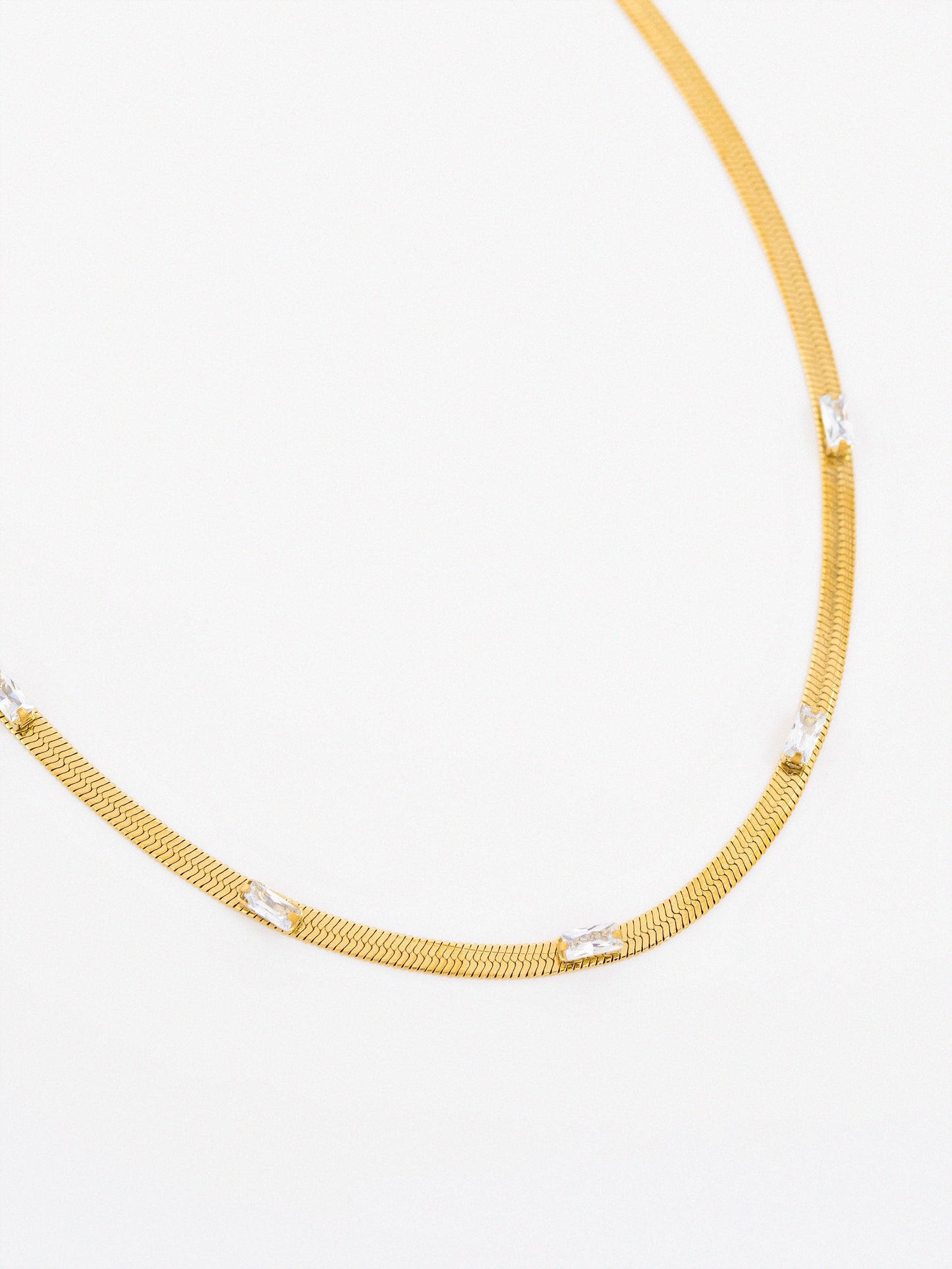 Herringbone Chain Necklace