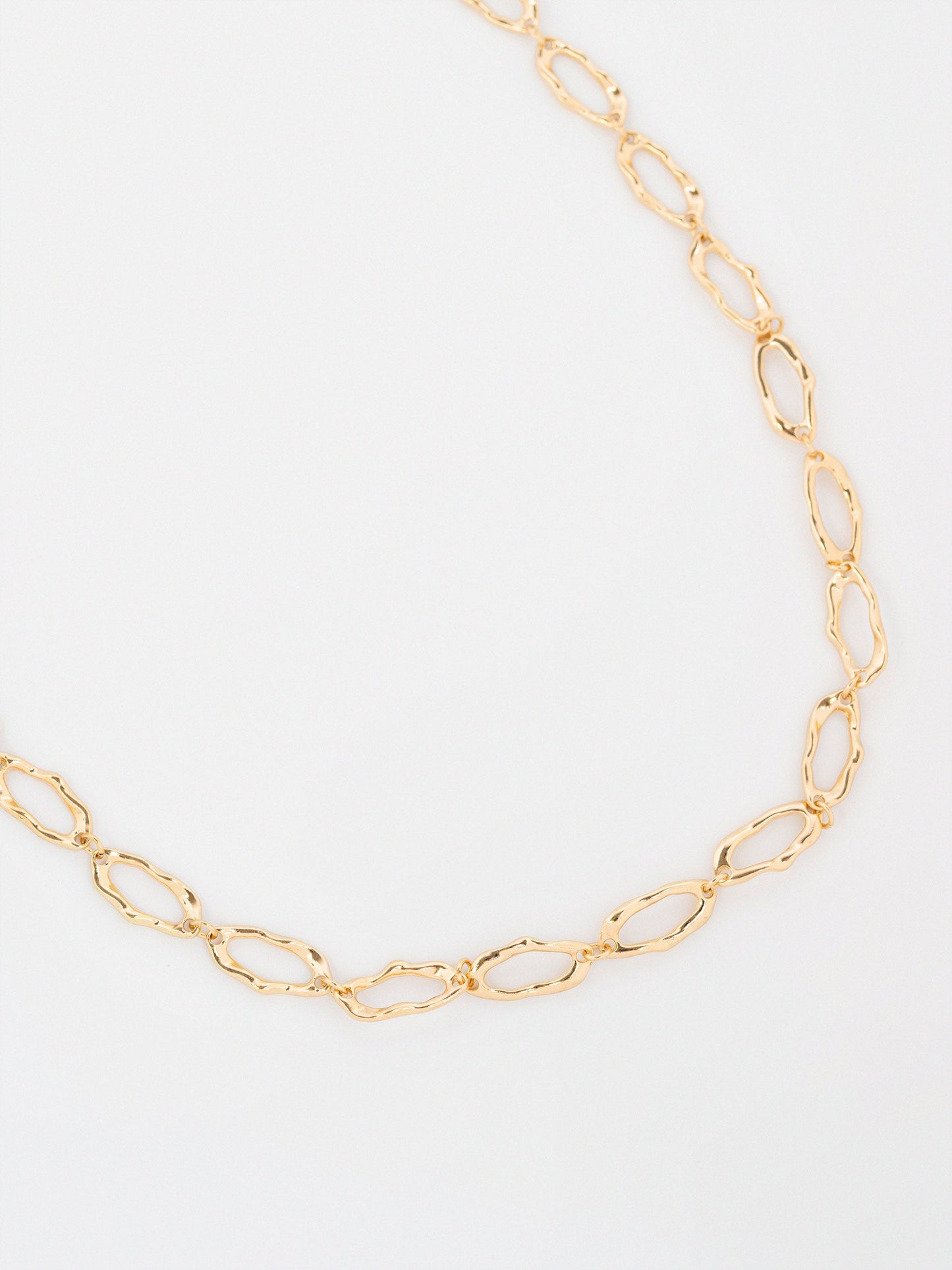 Oval Chain Necklace