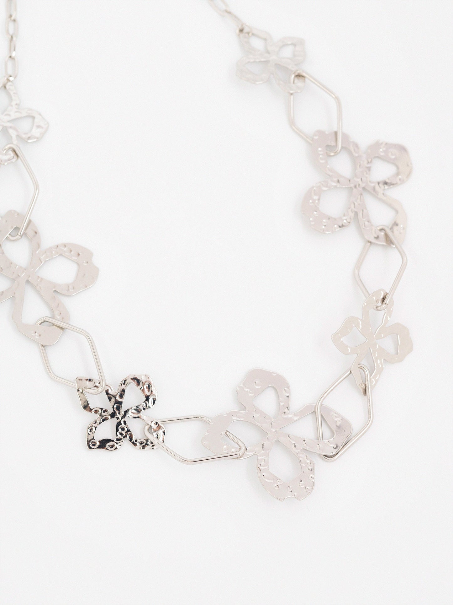 Floral Link Necklace