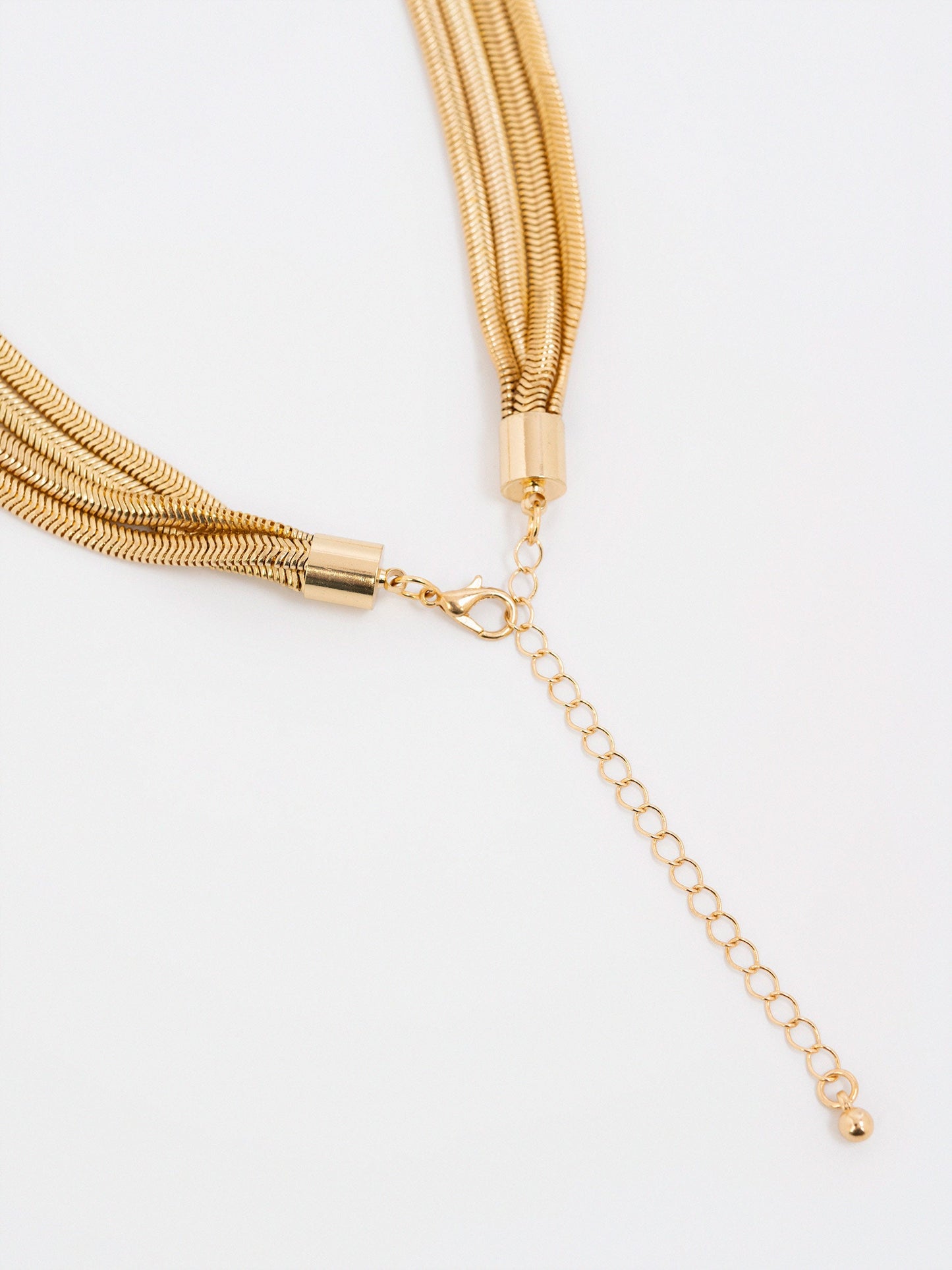 Twisted Knot Chain Necklace