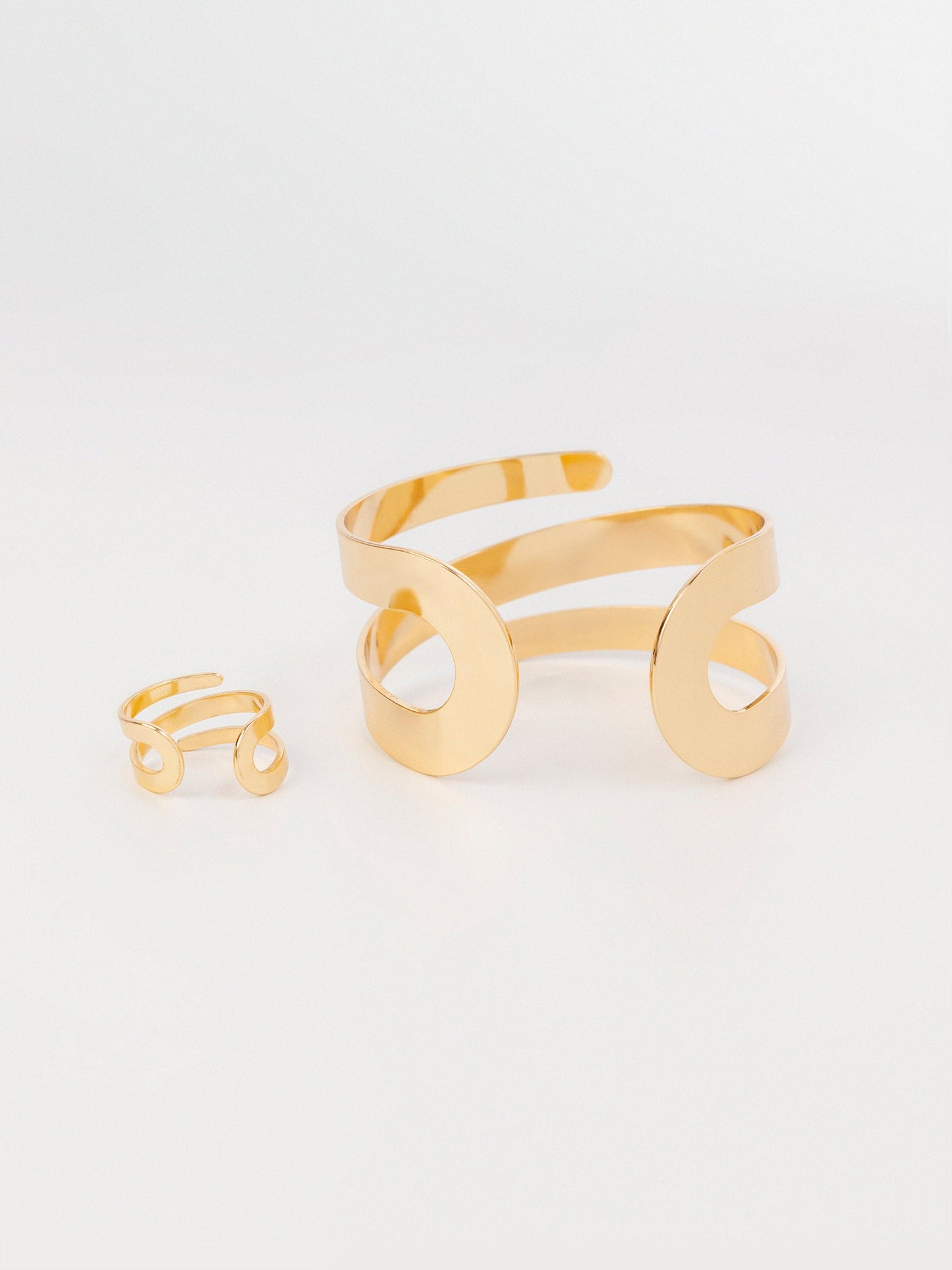 Spiral Cuff Bracelet