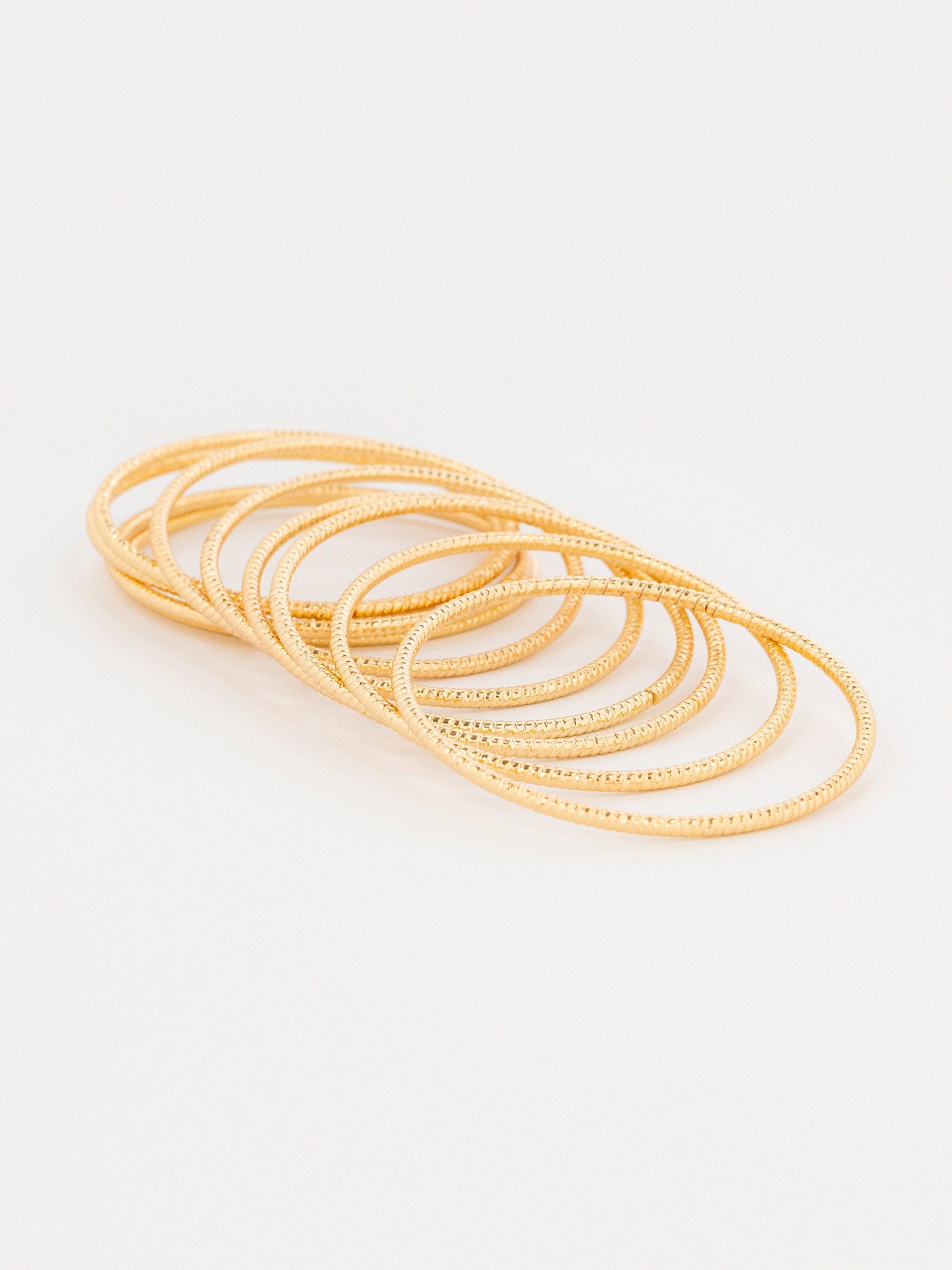 Textured Bangle Set