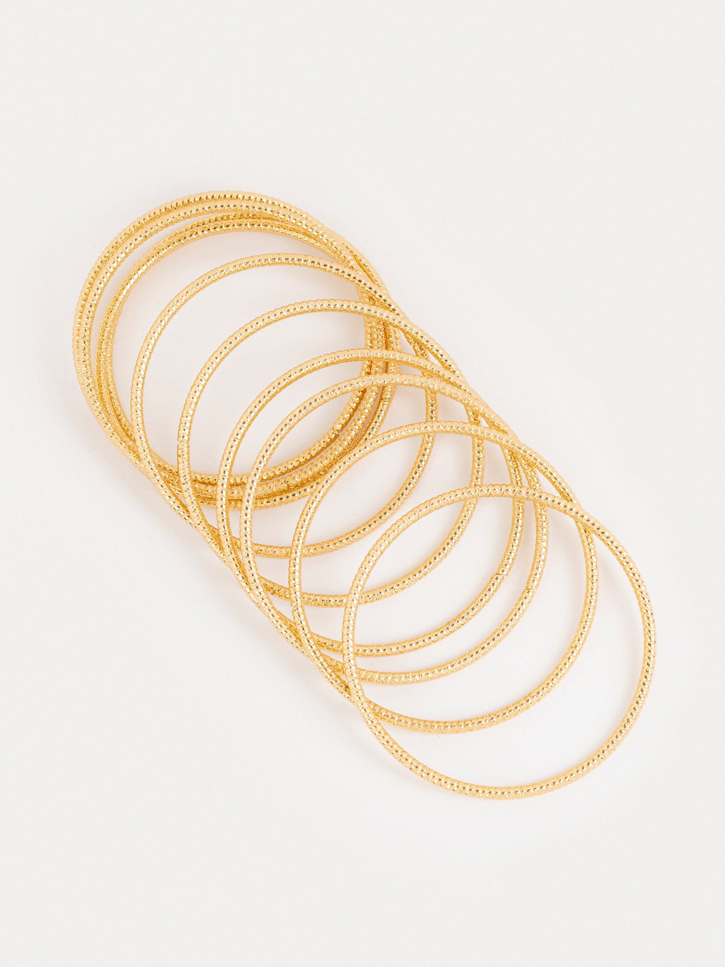 Textured Bangle Set