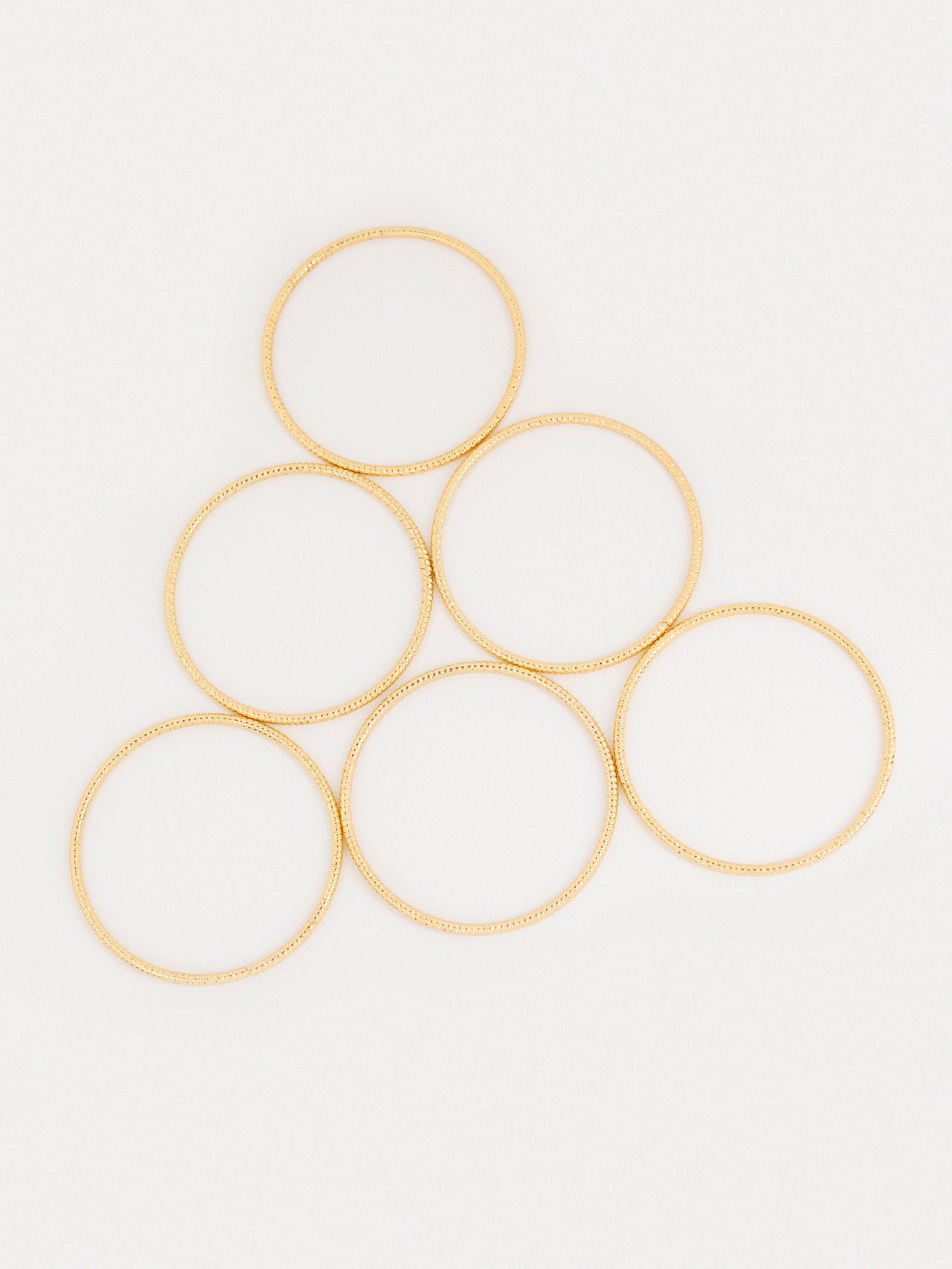 Textured Bangle Set