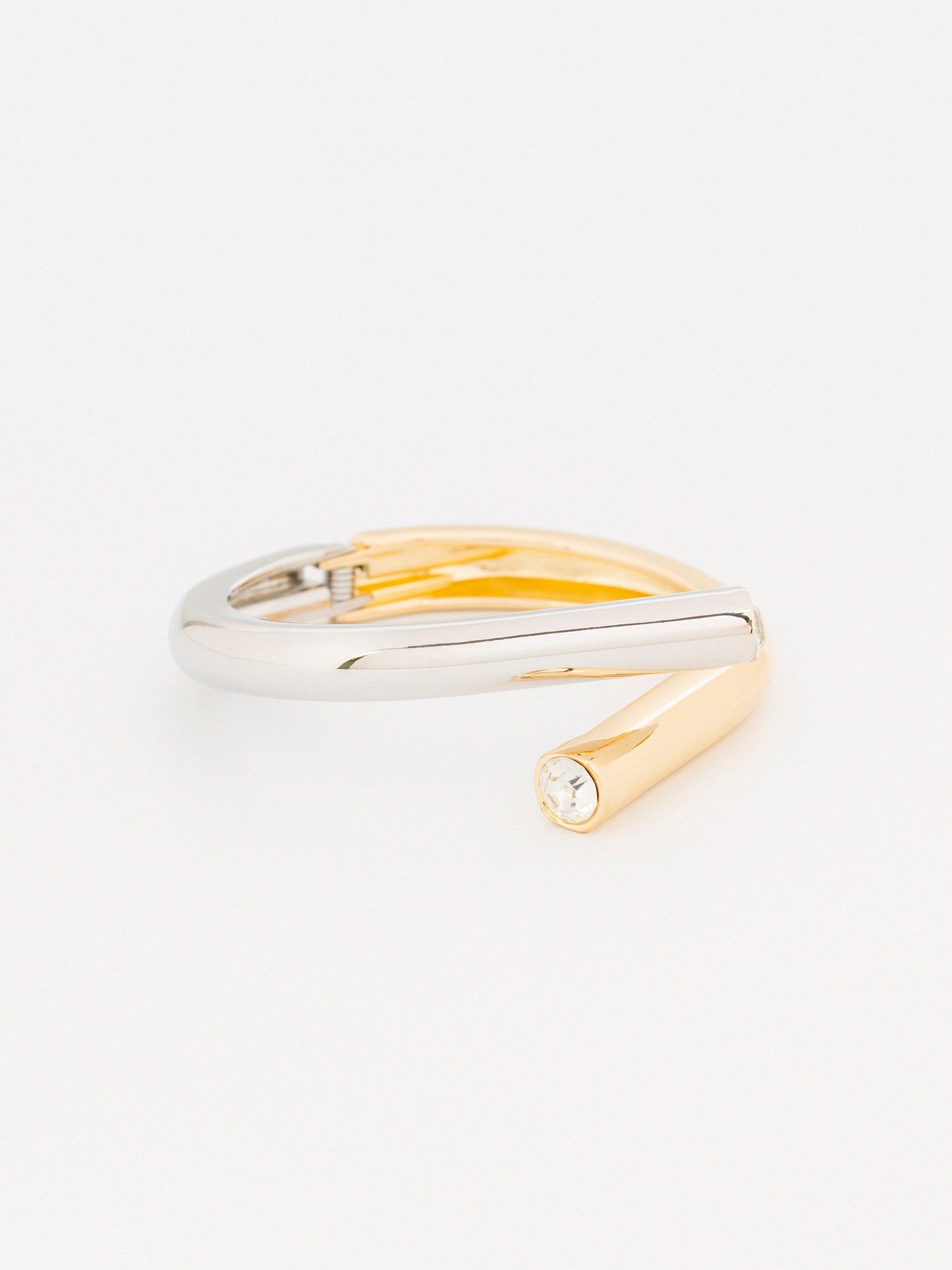 Two-tone Open Bracelet