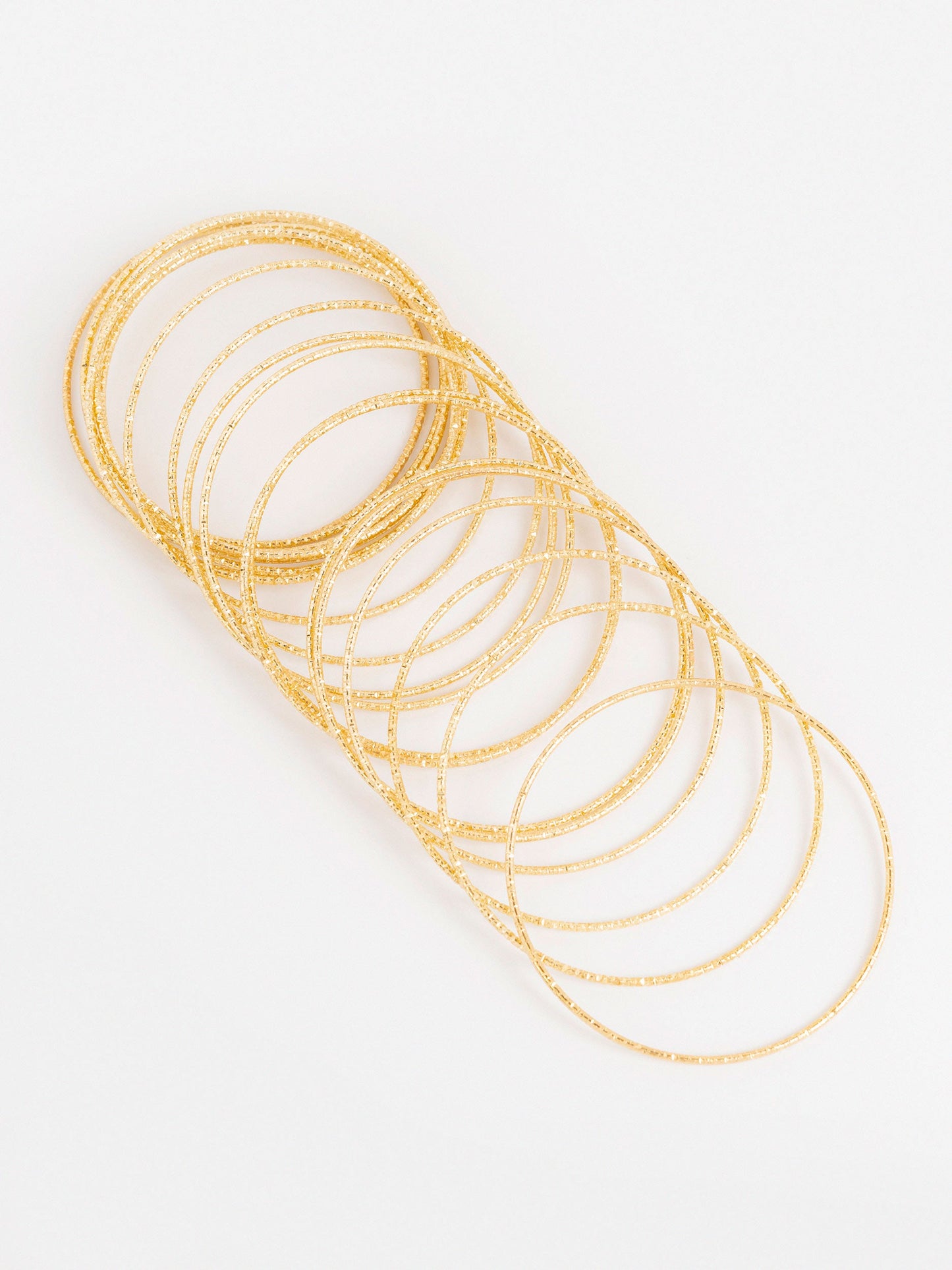 Textured Bangle Set