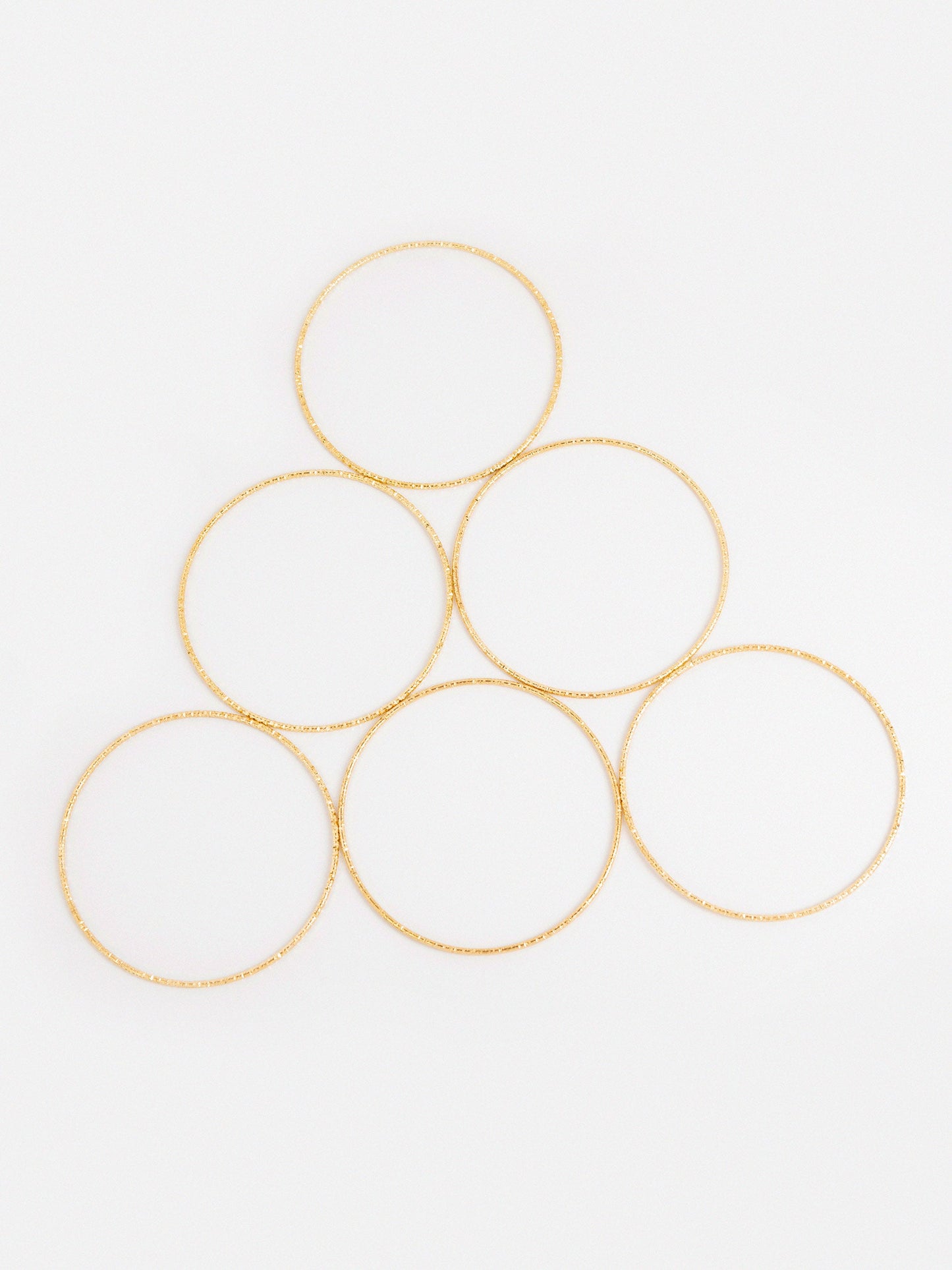 Textured Bangle Set