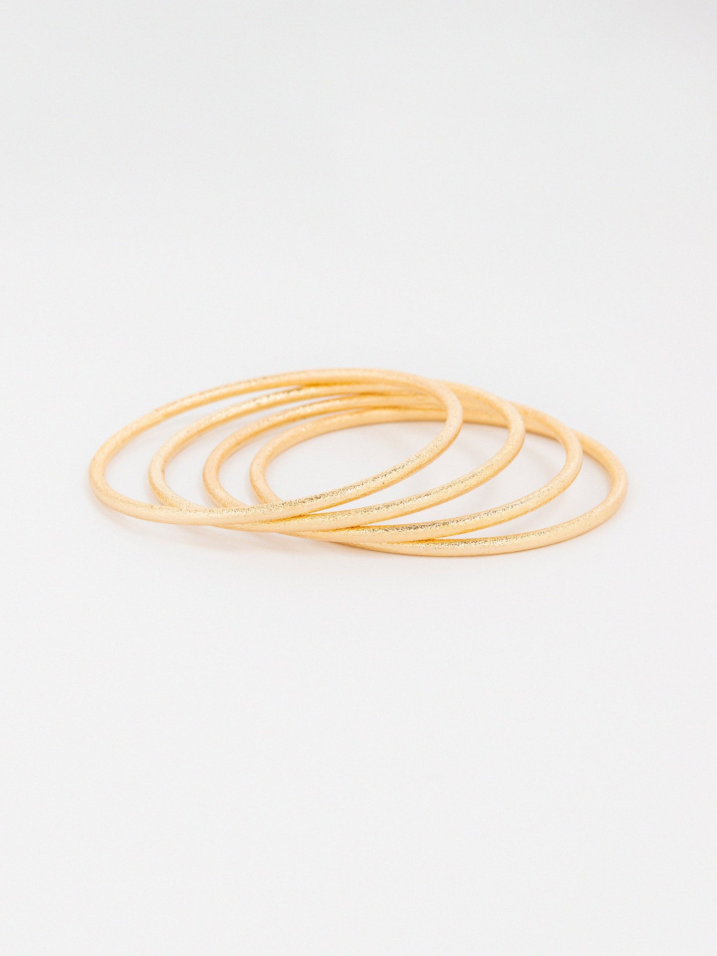 Metallic Bangles Set