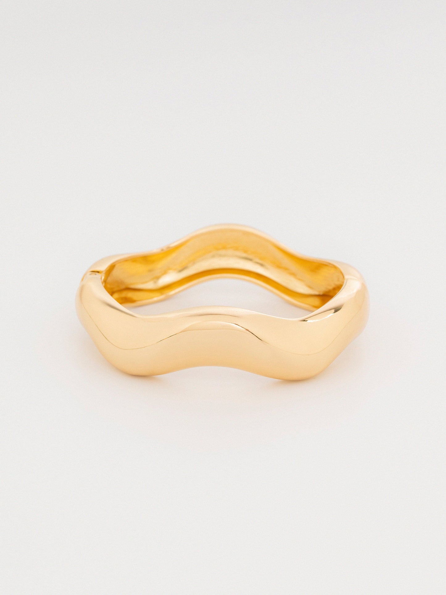 Wavy Bangle Bracelet
