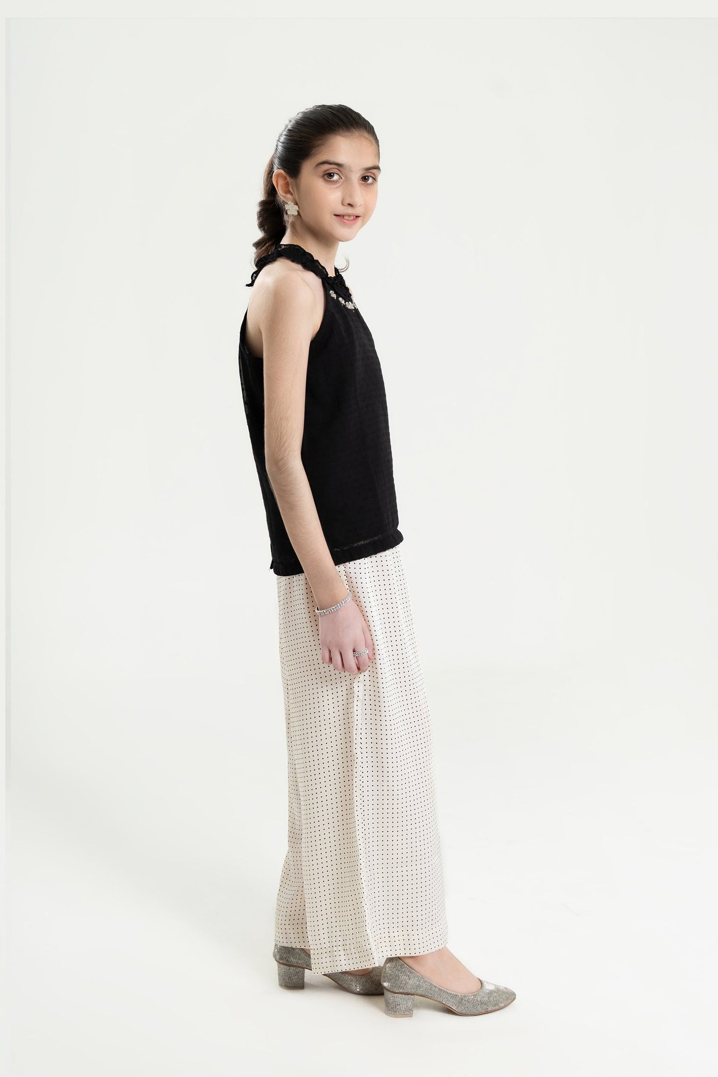 Embellished Top & Capri Pants (MMB-C53)
