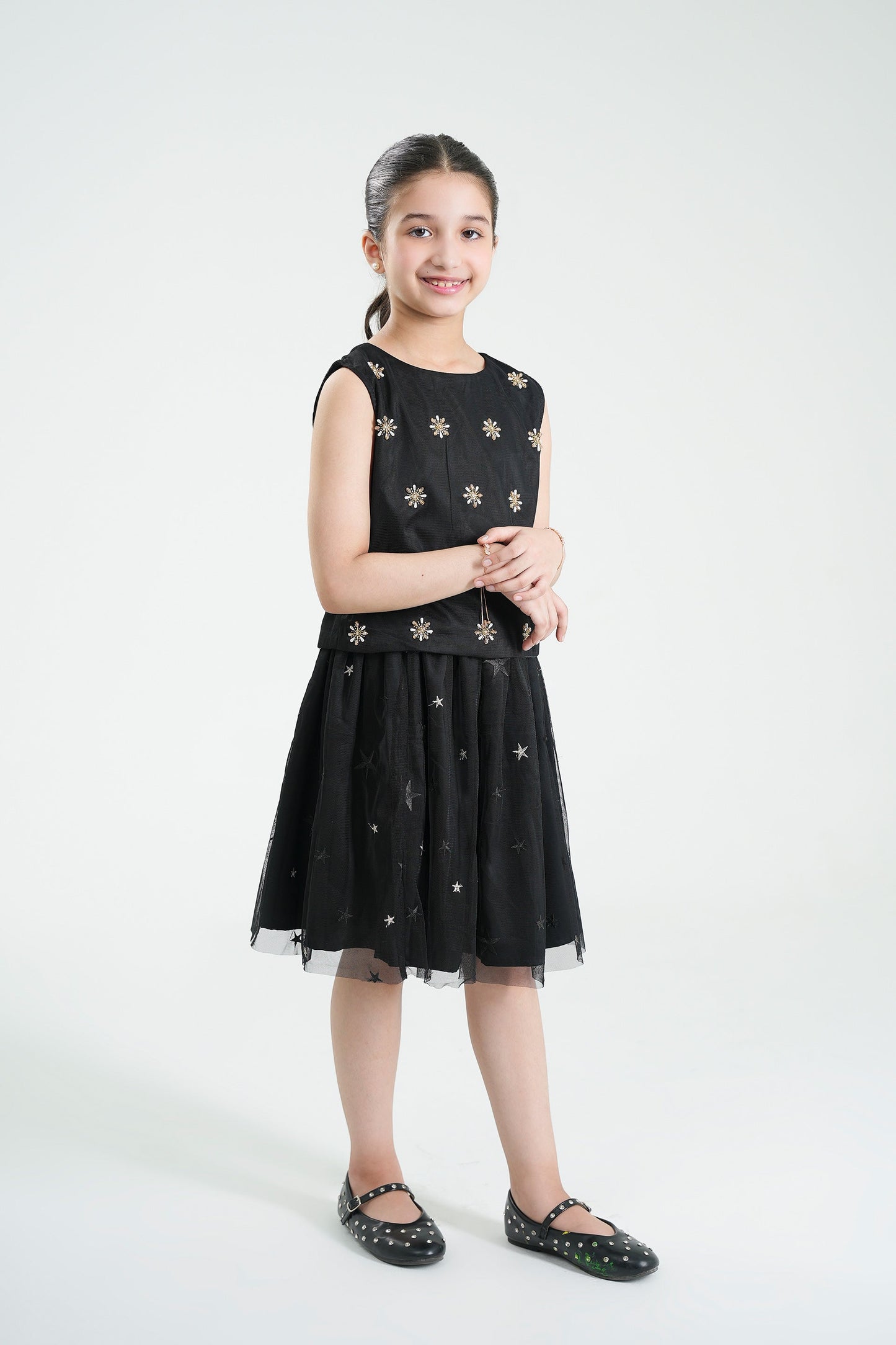 Embellished Top & Skirt (MMB-S58)