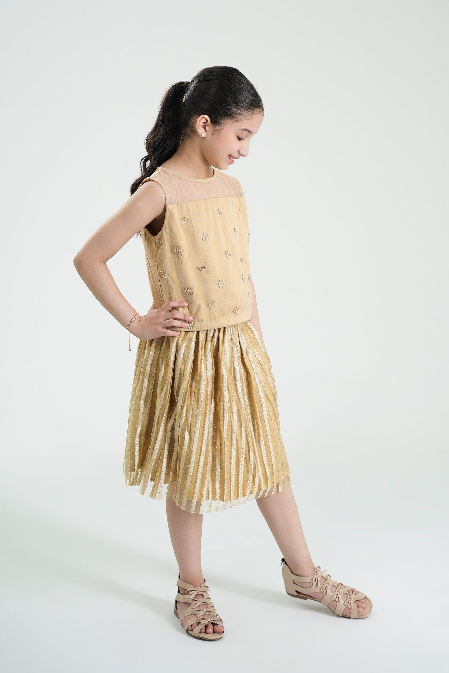 Embellished Top & Skirt (MMB-S59)