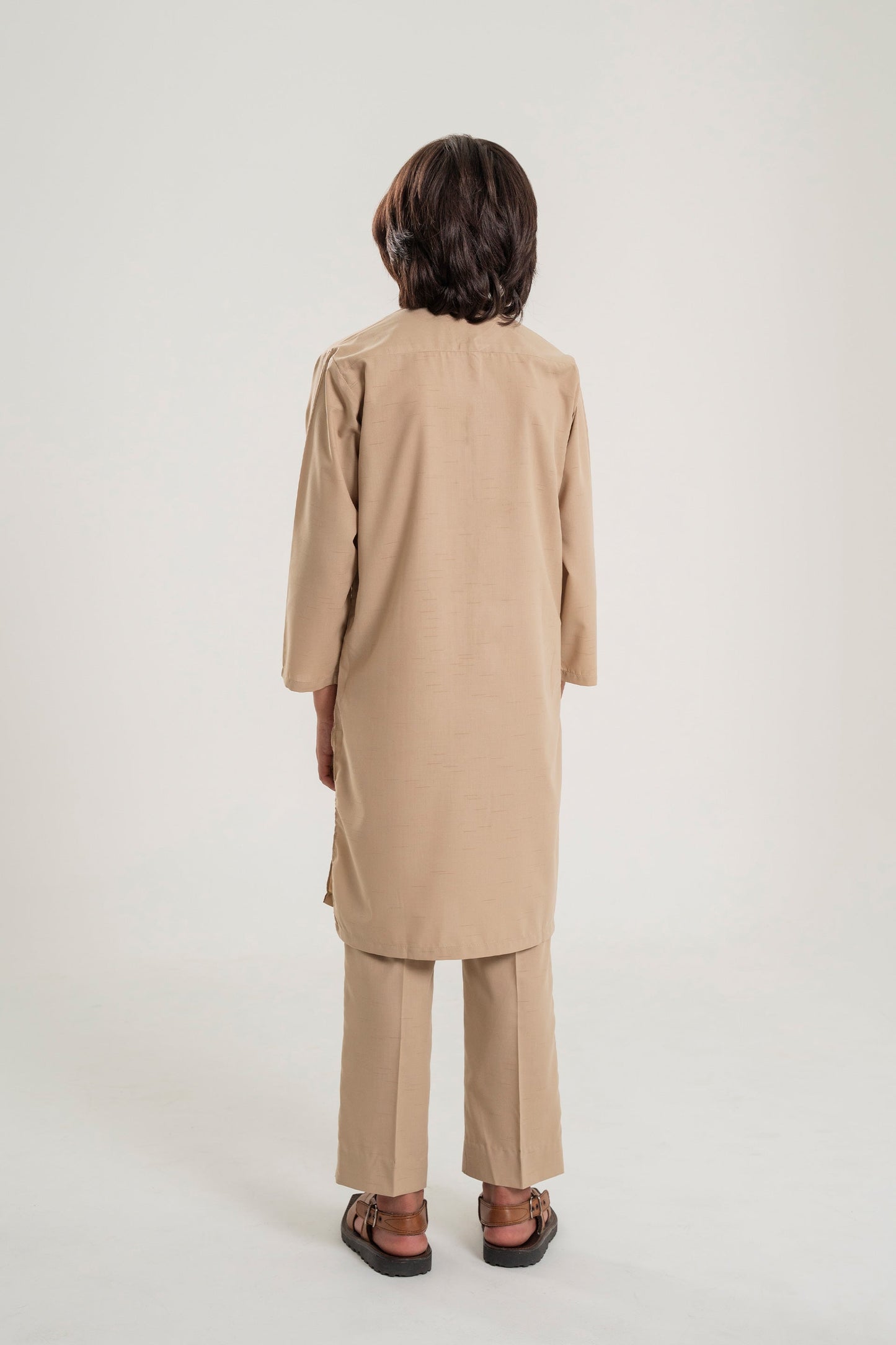 Kurta With Embroidery & Trousers (MSFBSK-874)