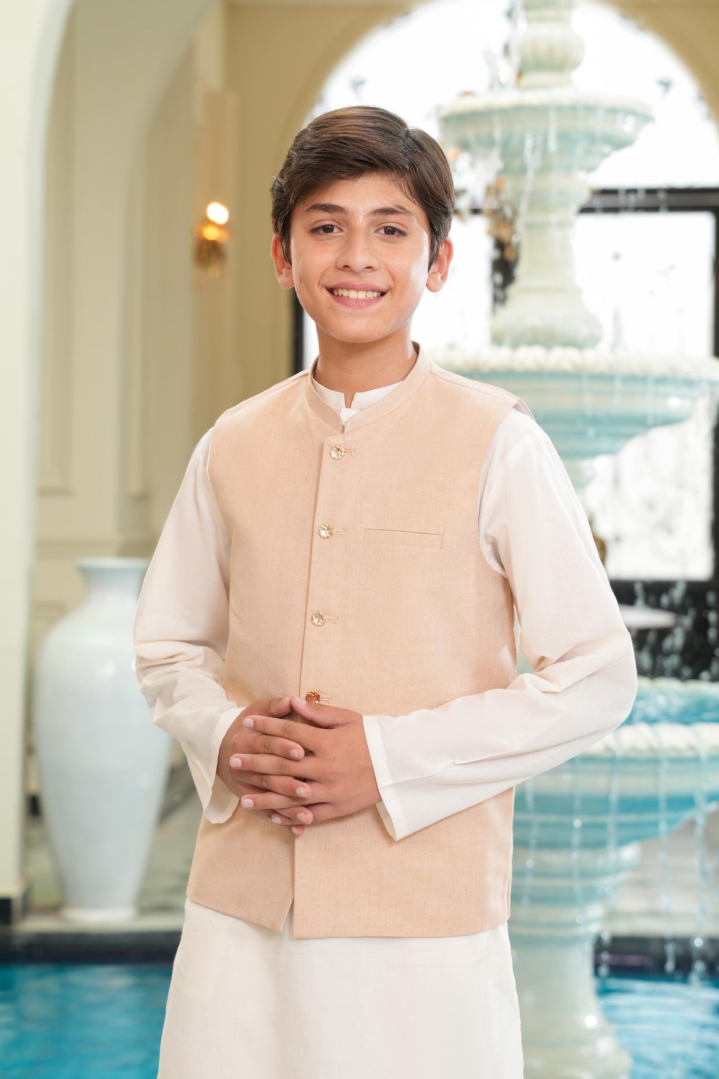 Kurta With Waistcoat & Trousers (MSFBSKW-05)