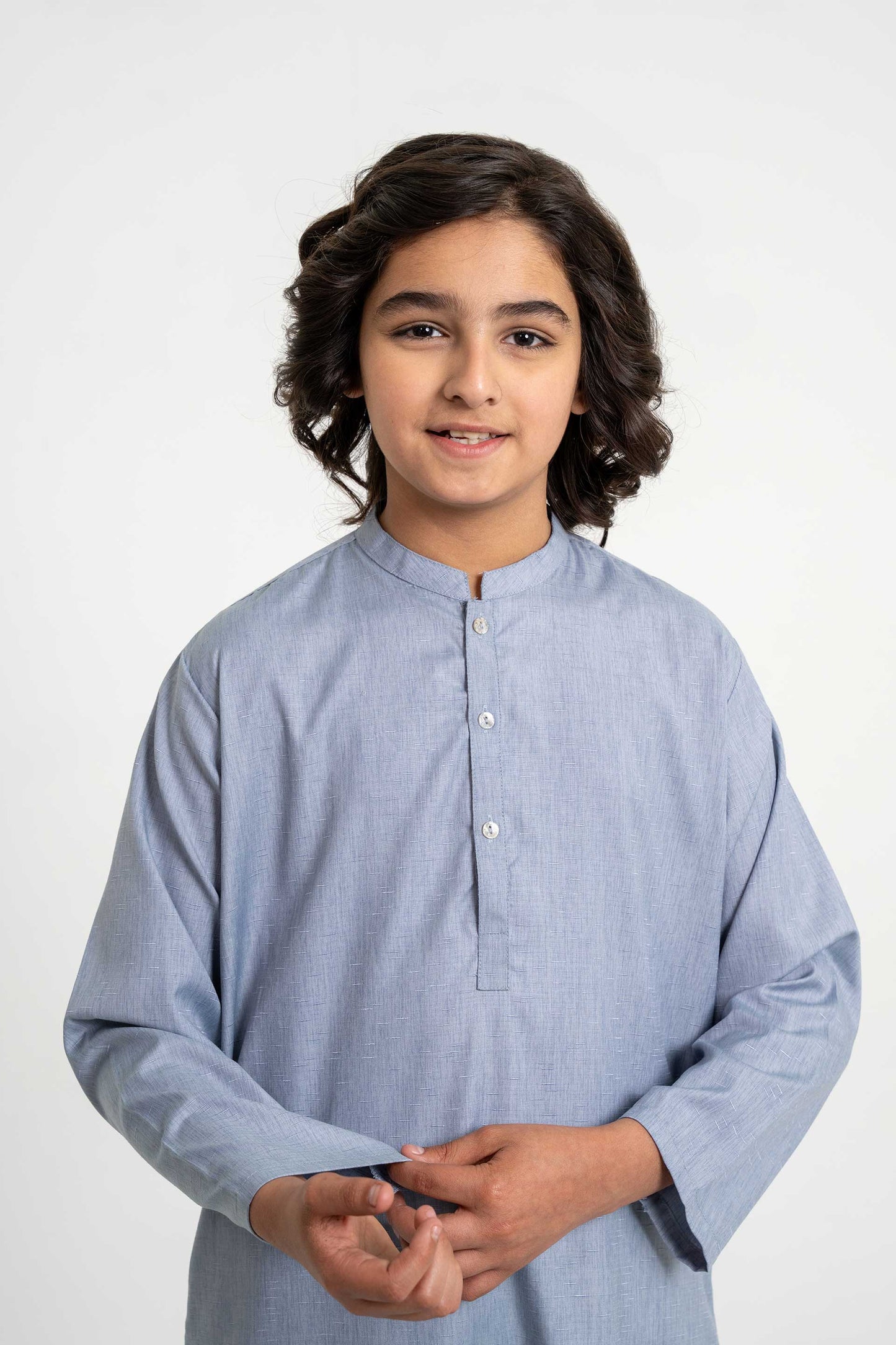 Grey Kurta Set (MSKZB-024)