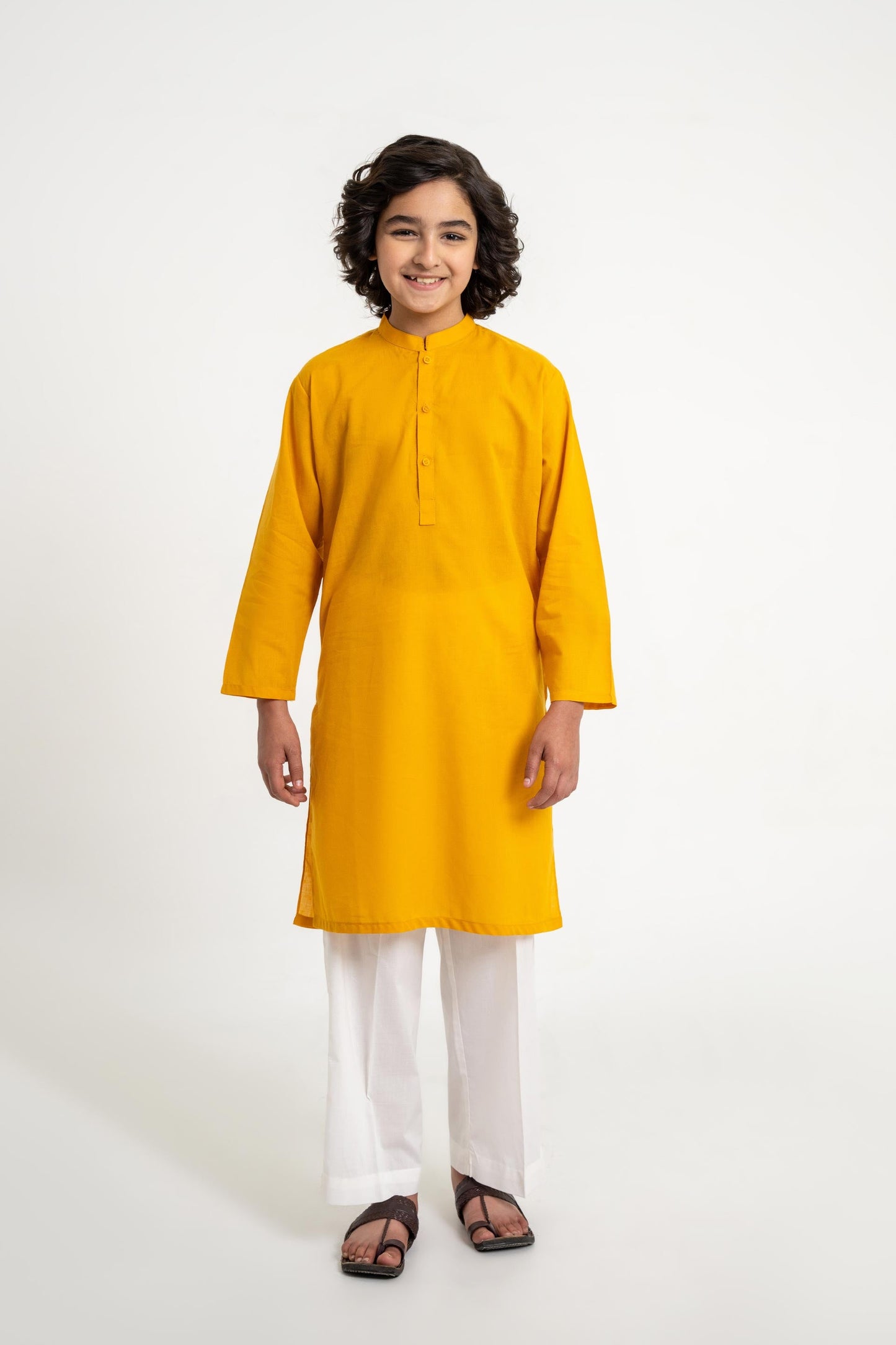Mustard Kurta (MSKZB-26)