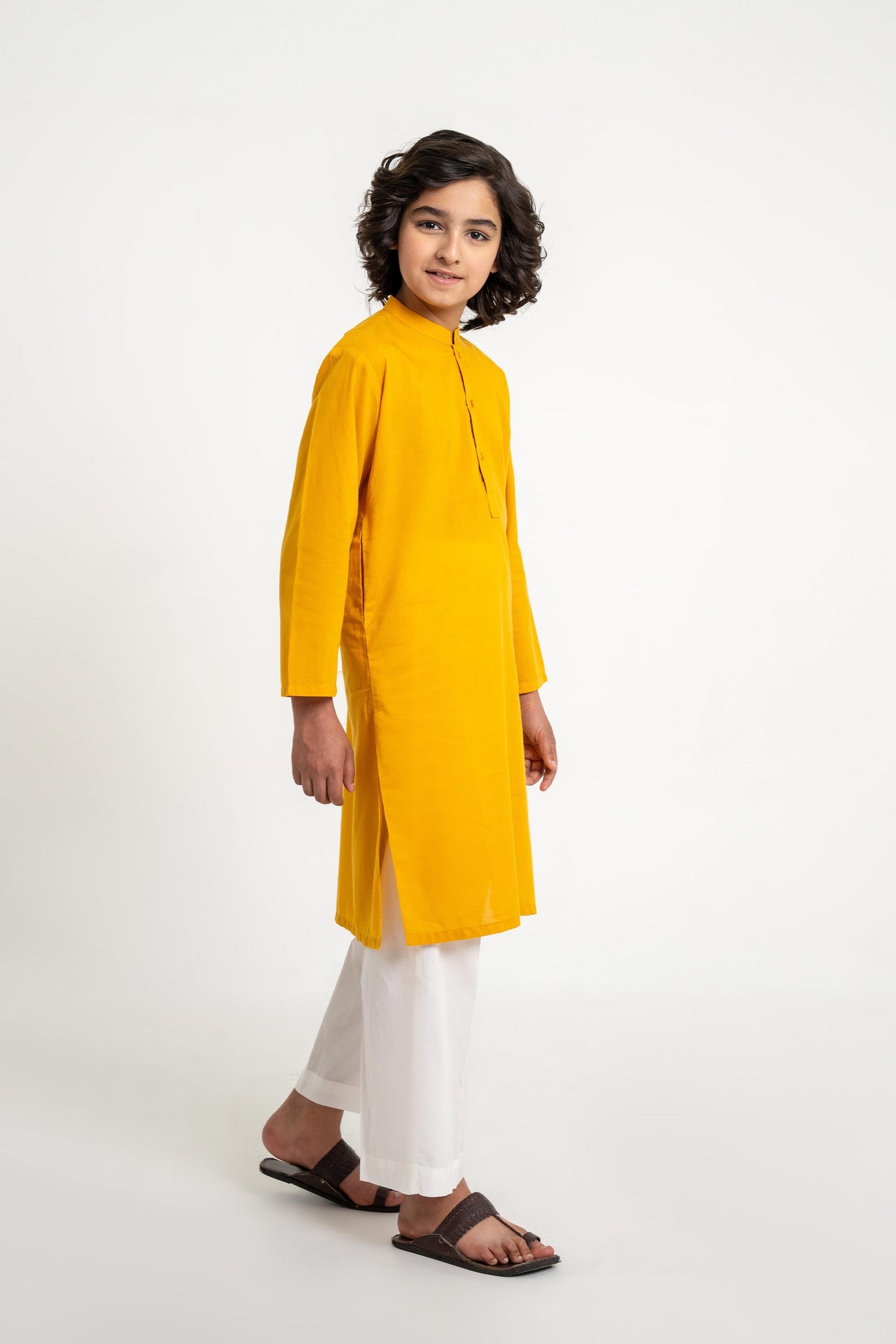 Mustard Kurta (MSKZB-26)