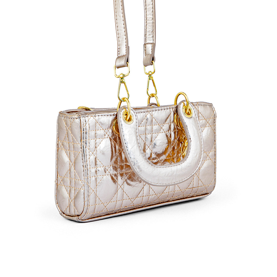 Champagne Formal Hand Bag P24130