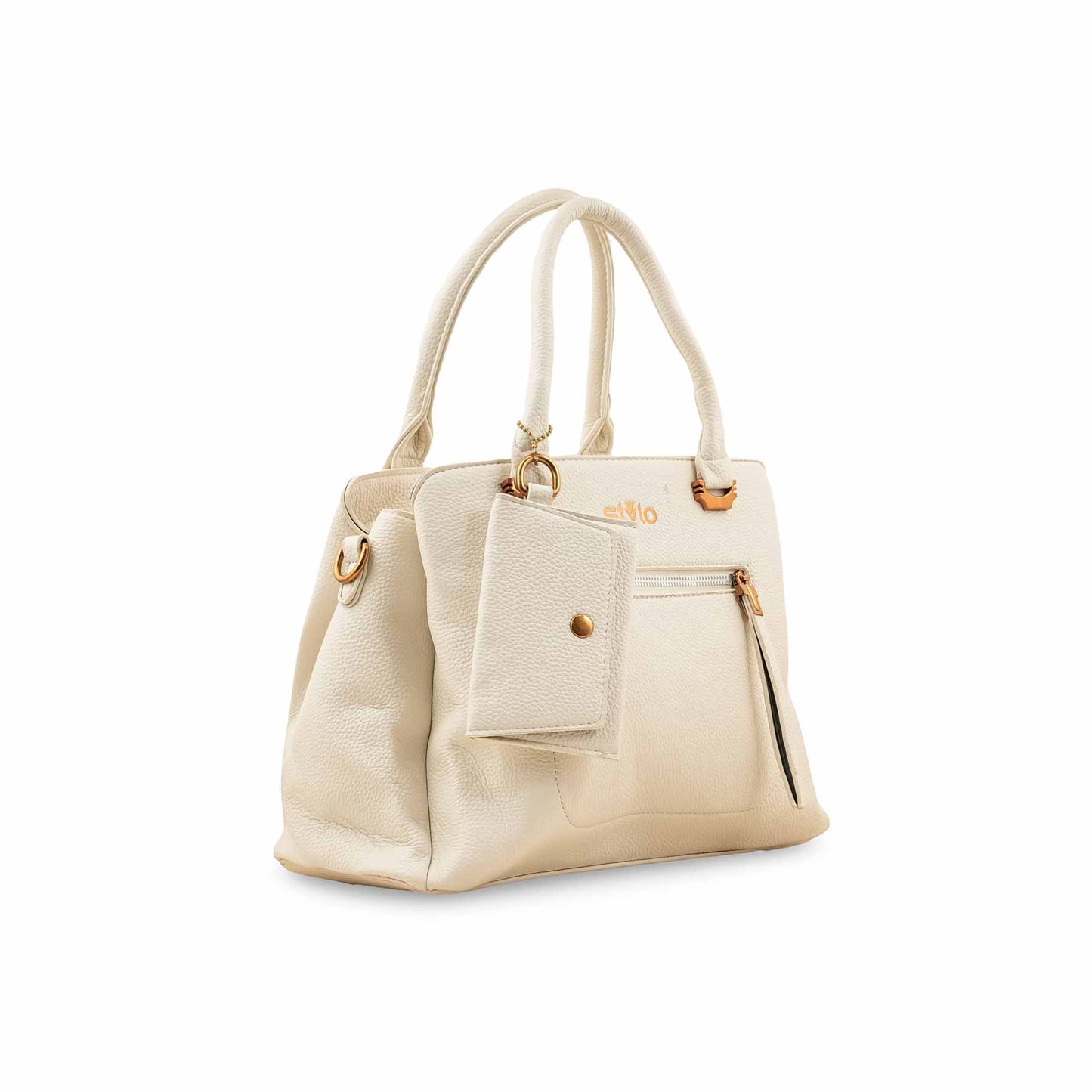 White Formal Hand Bag P36150