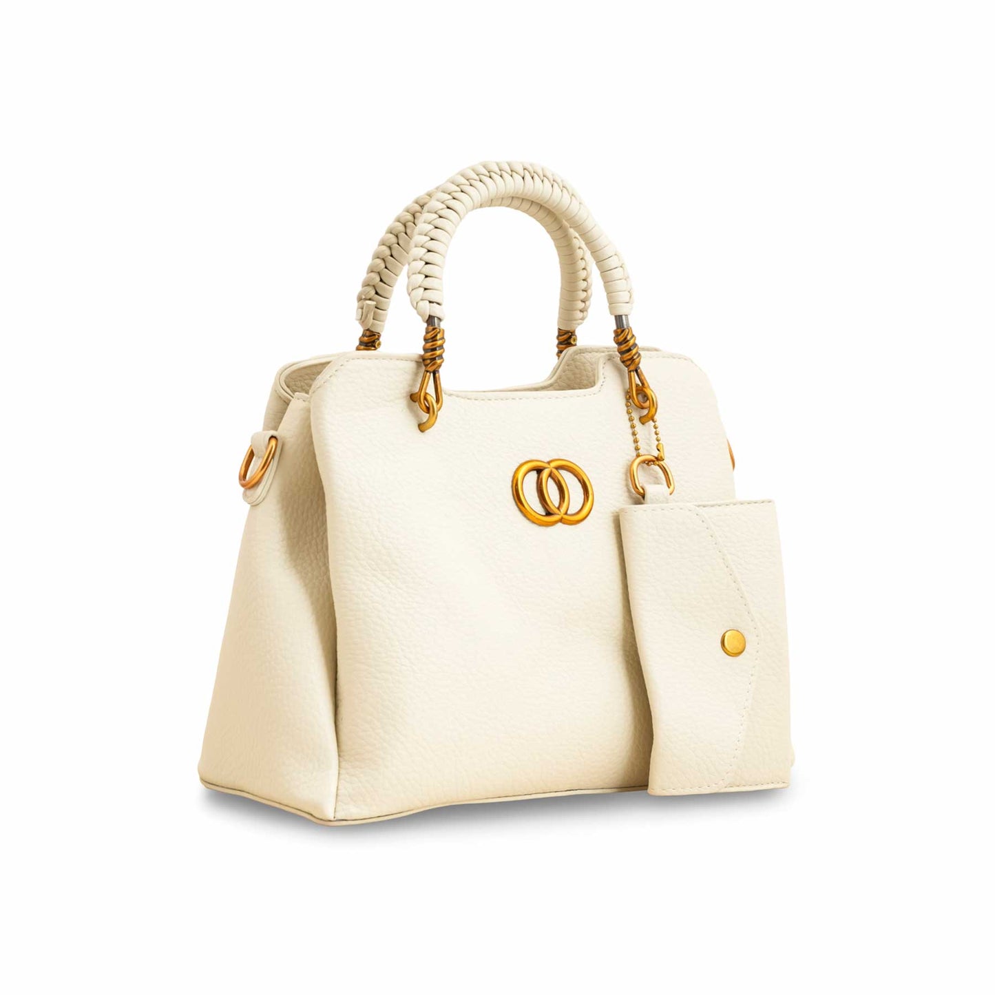 Beige Formal Hand Bag P36160